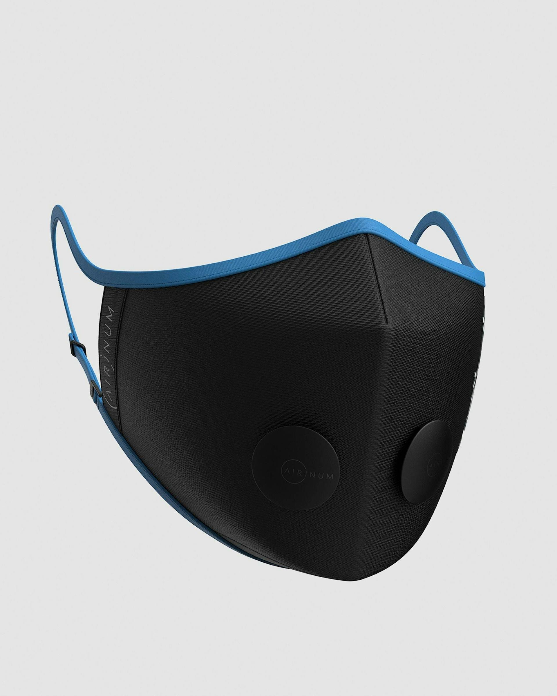 Masque Fashion Air Accessoire En Polyester Noir Et Bleu - Homme - Bally - 02