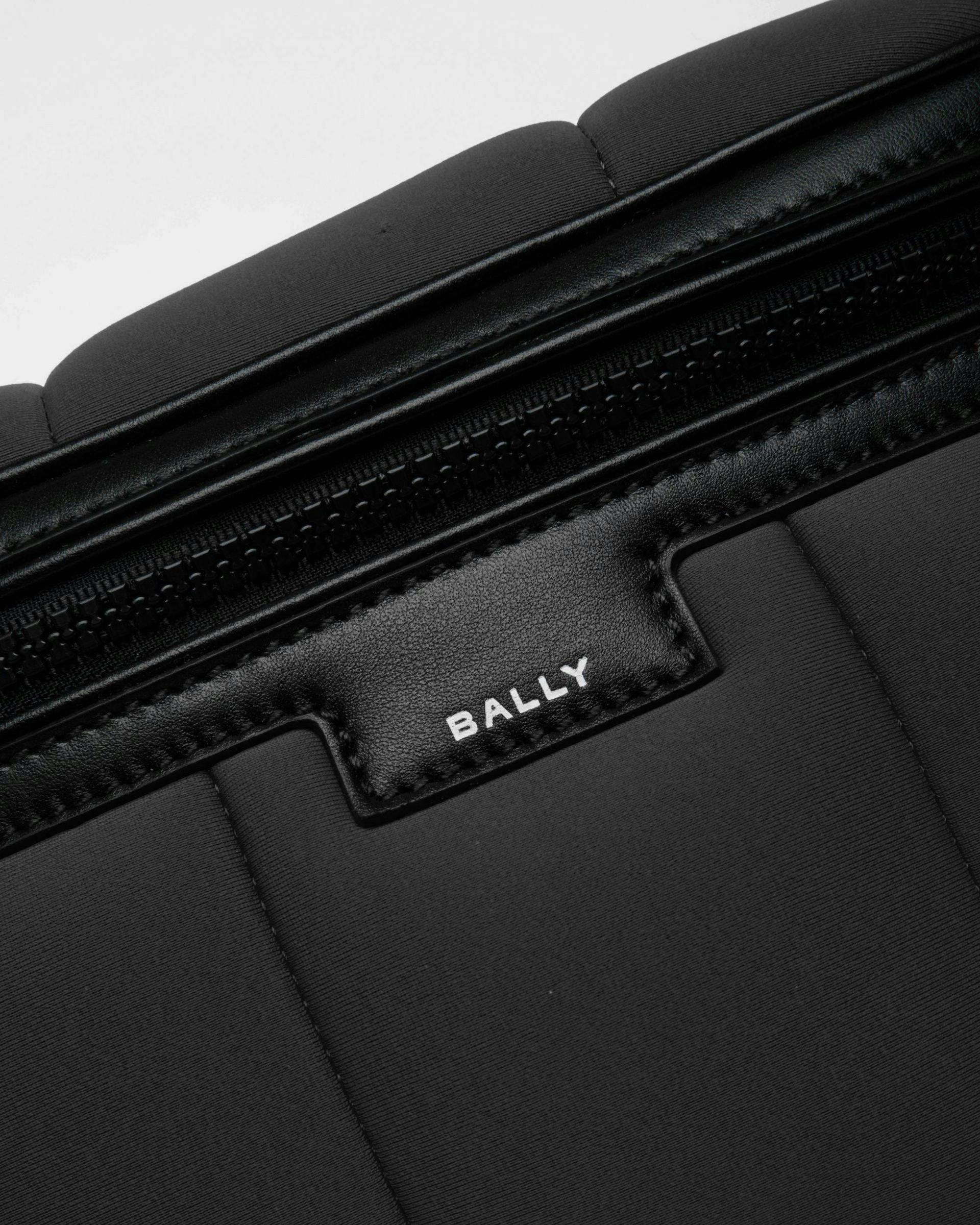 Men's Mountain Belt Bag In Black Neoprene | Bally | Still Life Detail