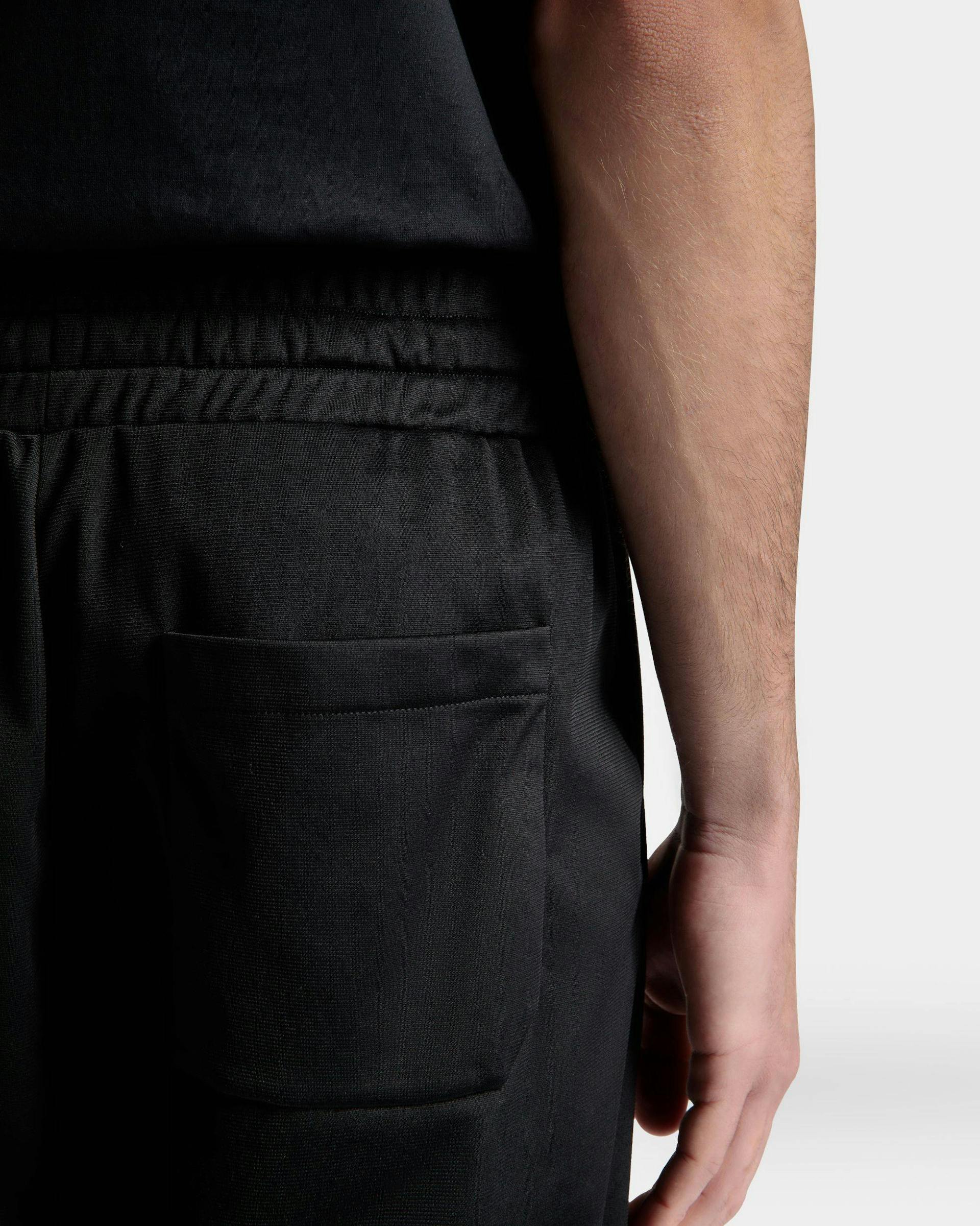 Men's Sweatpants In Black | Bally | On Model Detail