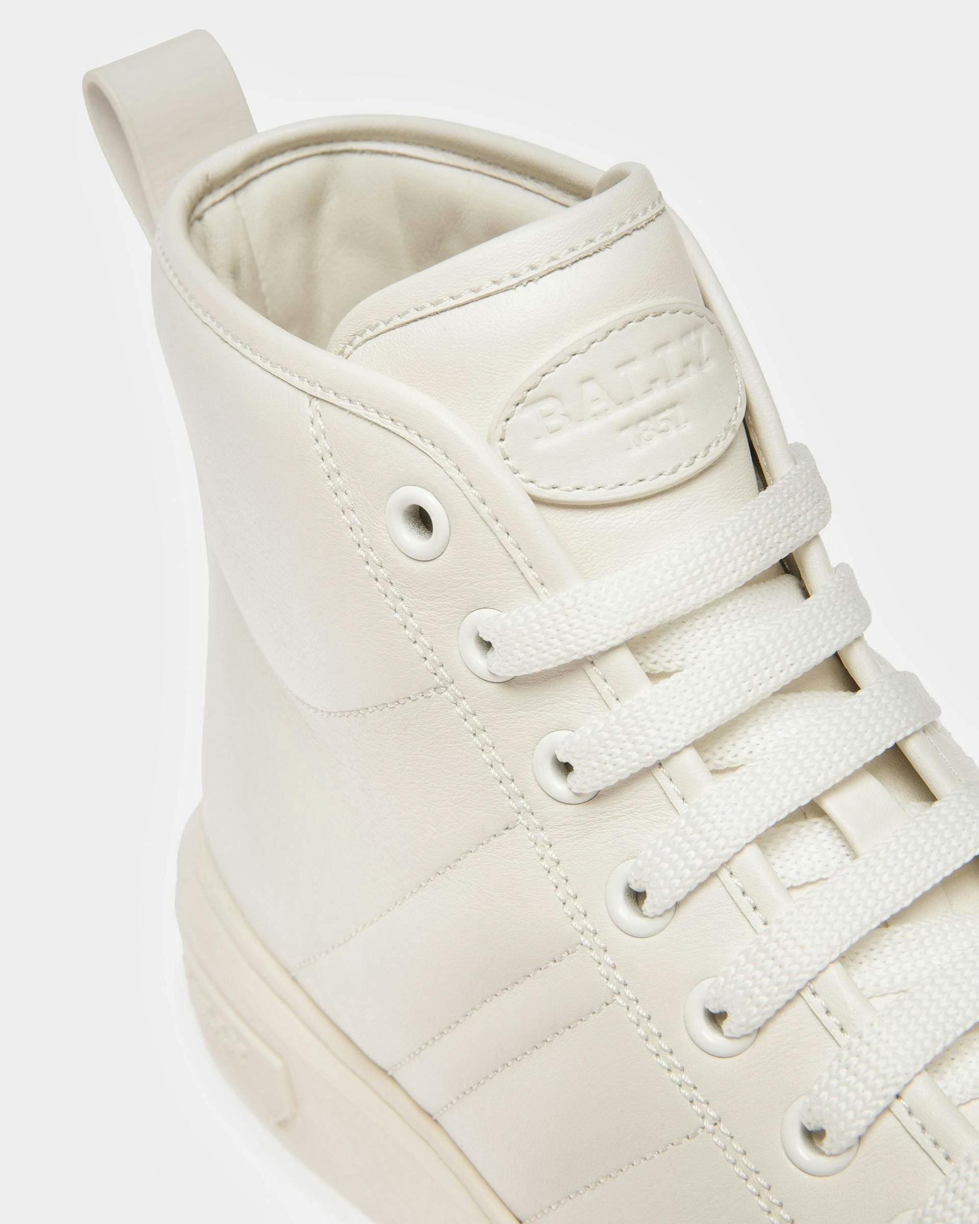 Maren Sneakers En Cuir Blanc - Homme - Bally - 06