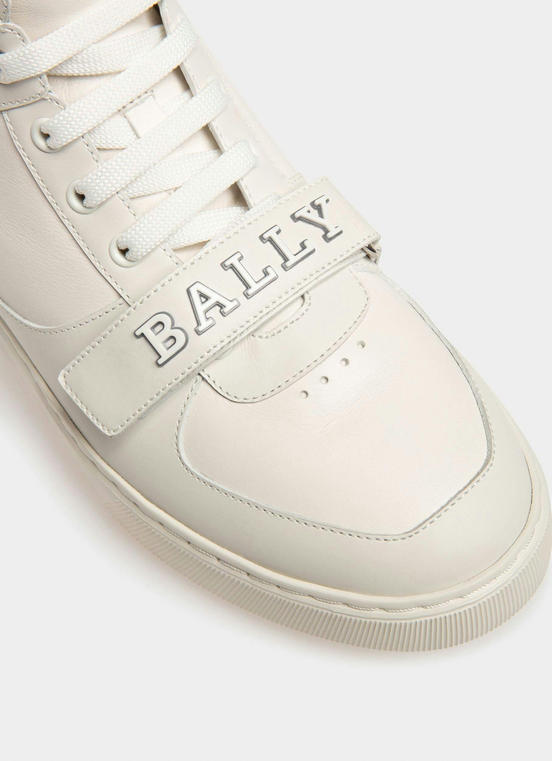 Merryk Sneakers En Cuir Blanc - Homme - Bally - 06