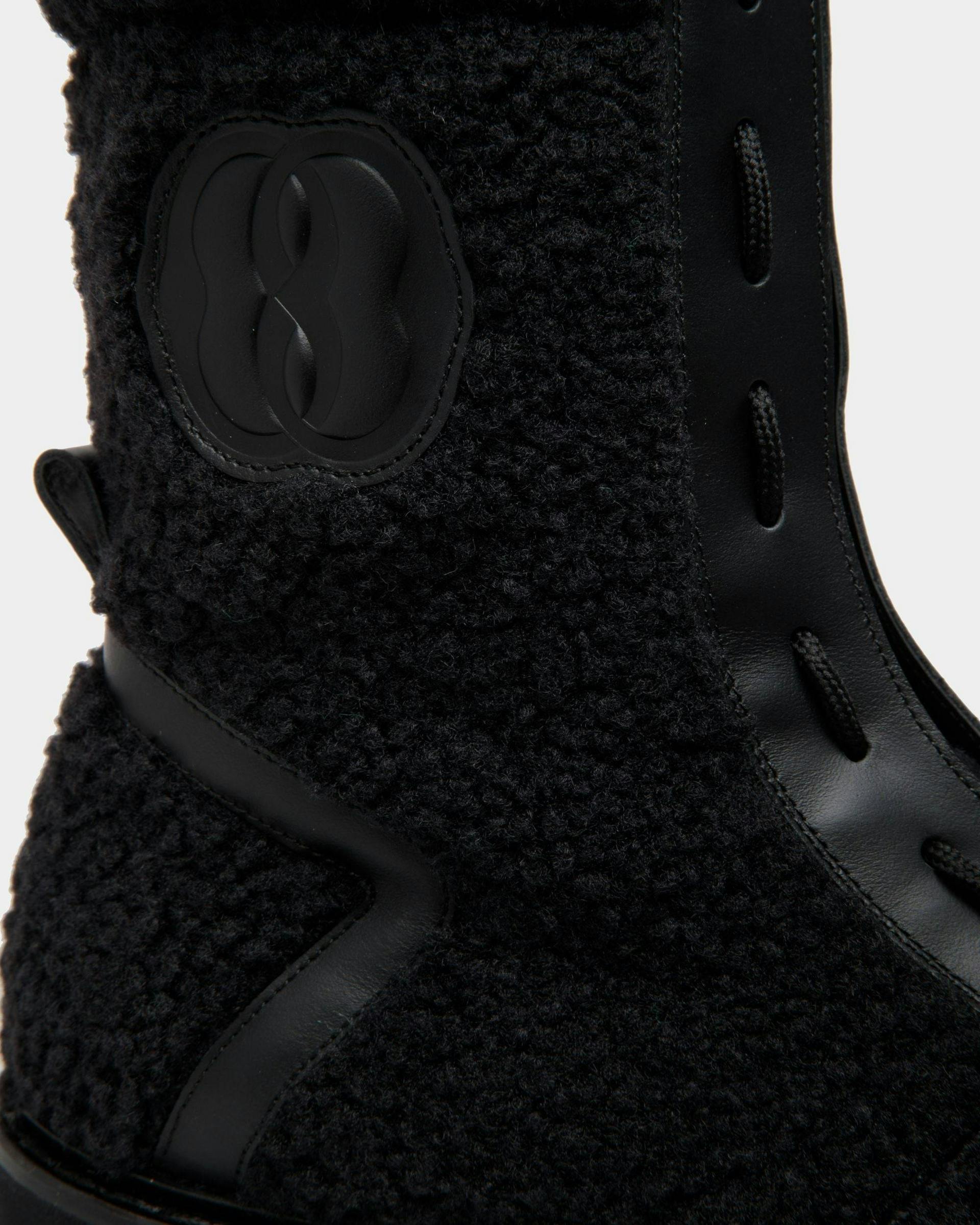 Women's Enga Boots In Black Leather | Bally | Still Life Detail