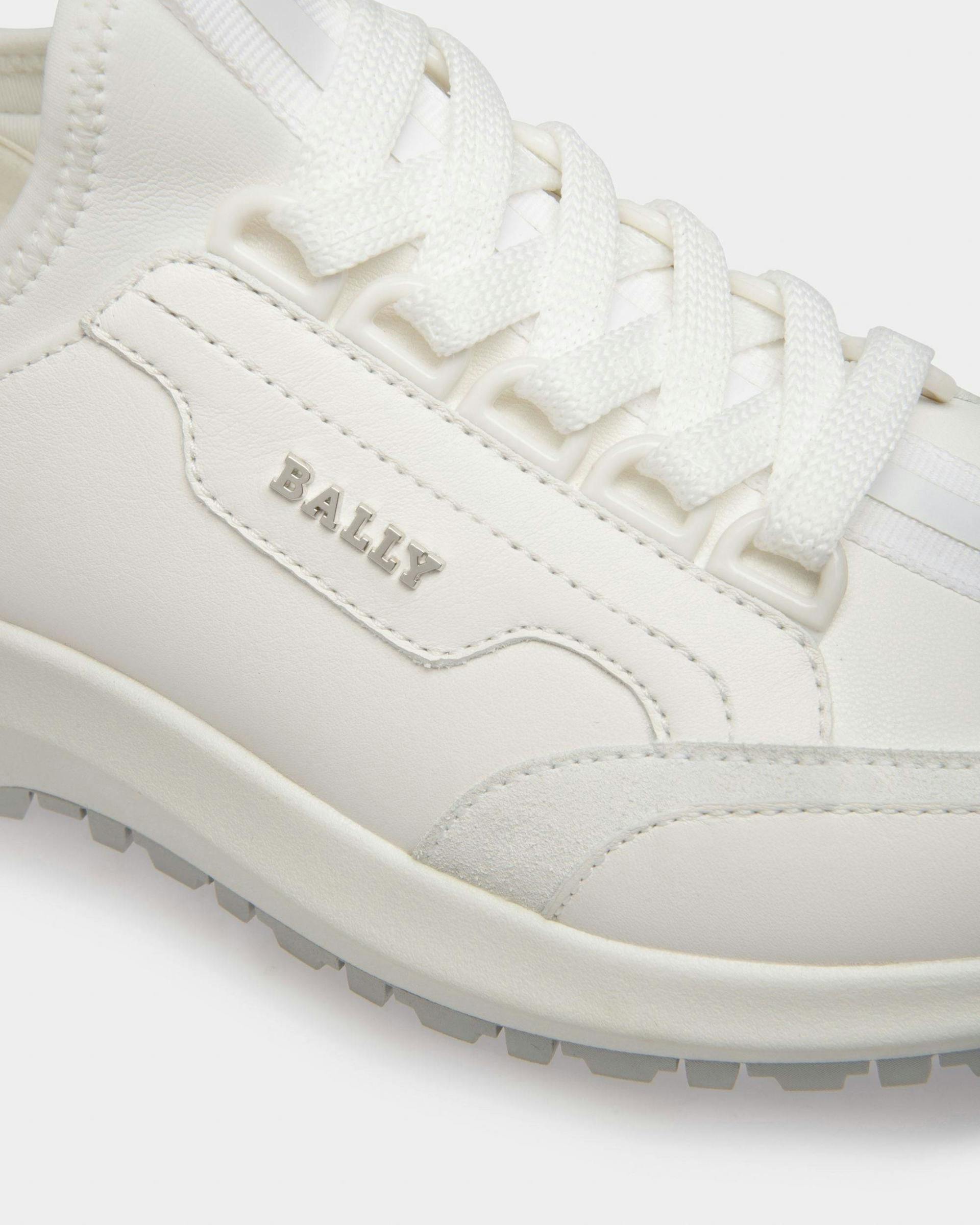Deven Sneakers En Cuir Blanc - Femme - Bally - 06