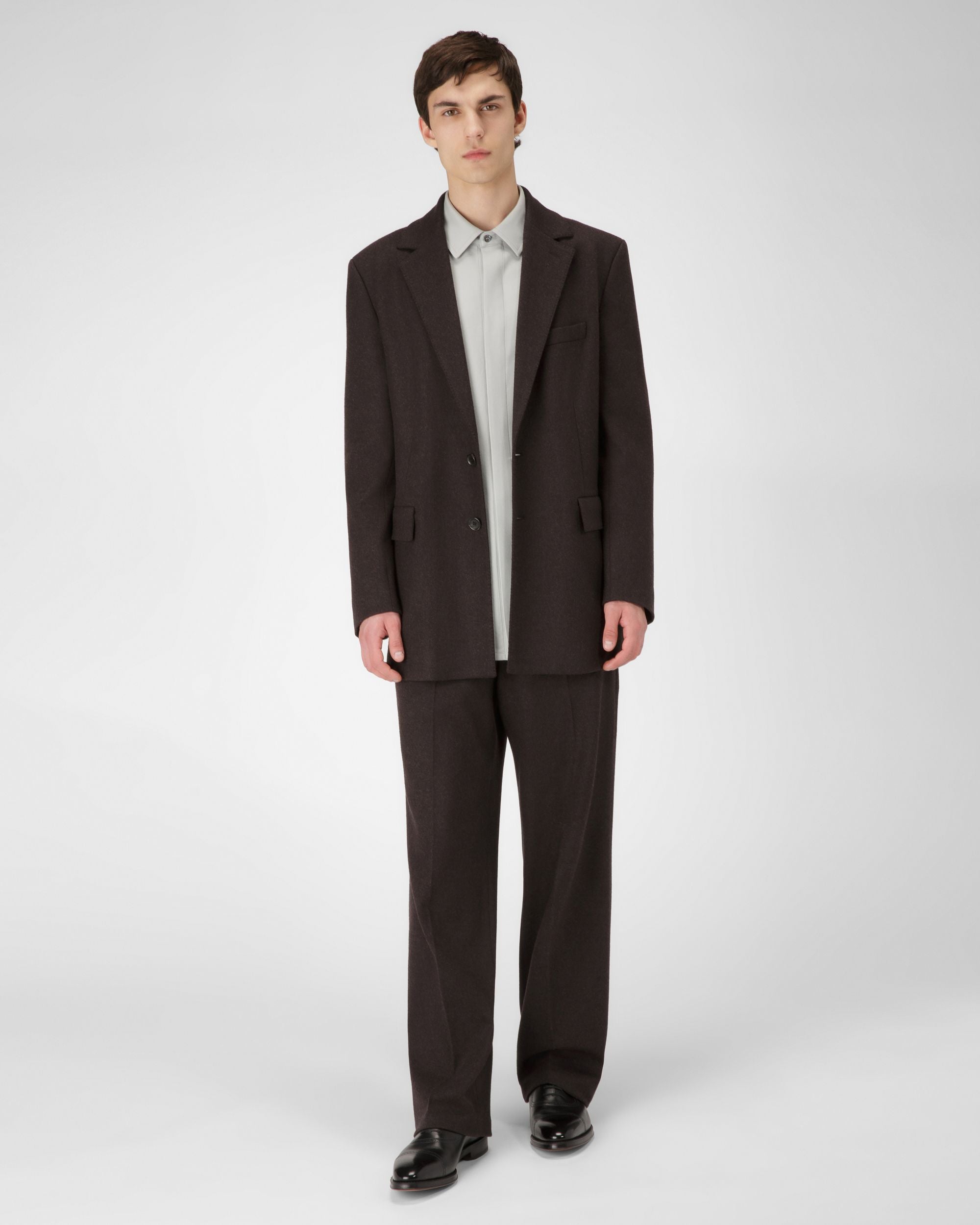 Scanio Richelieen En Cuir Noir - Homme - Bally - 02