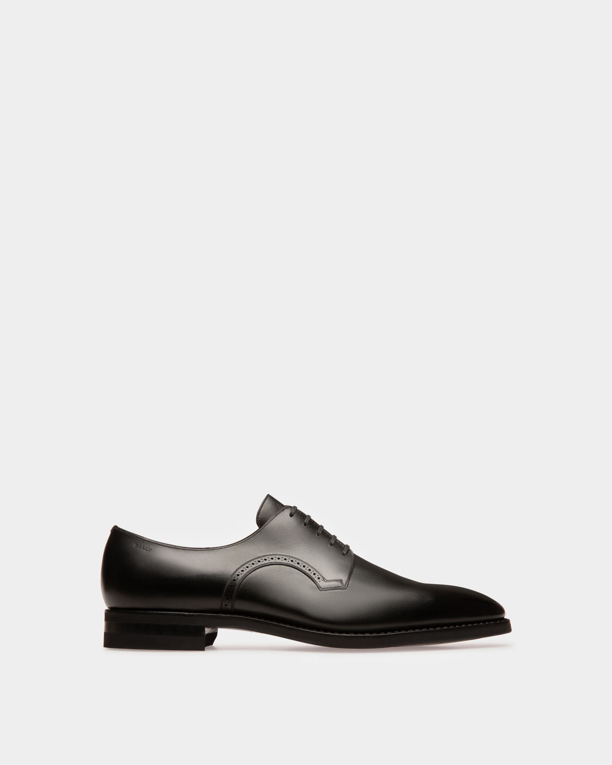 Derby À Lacets Scrivani Pour Homme En Cuir Noir - Homme - Bally - 01