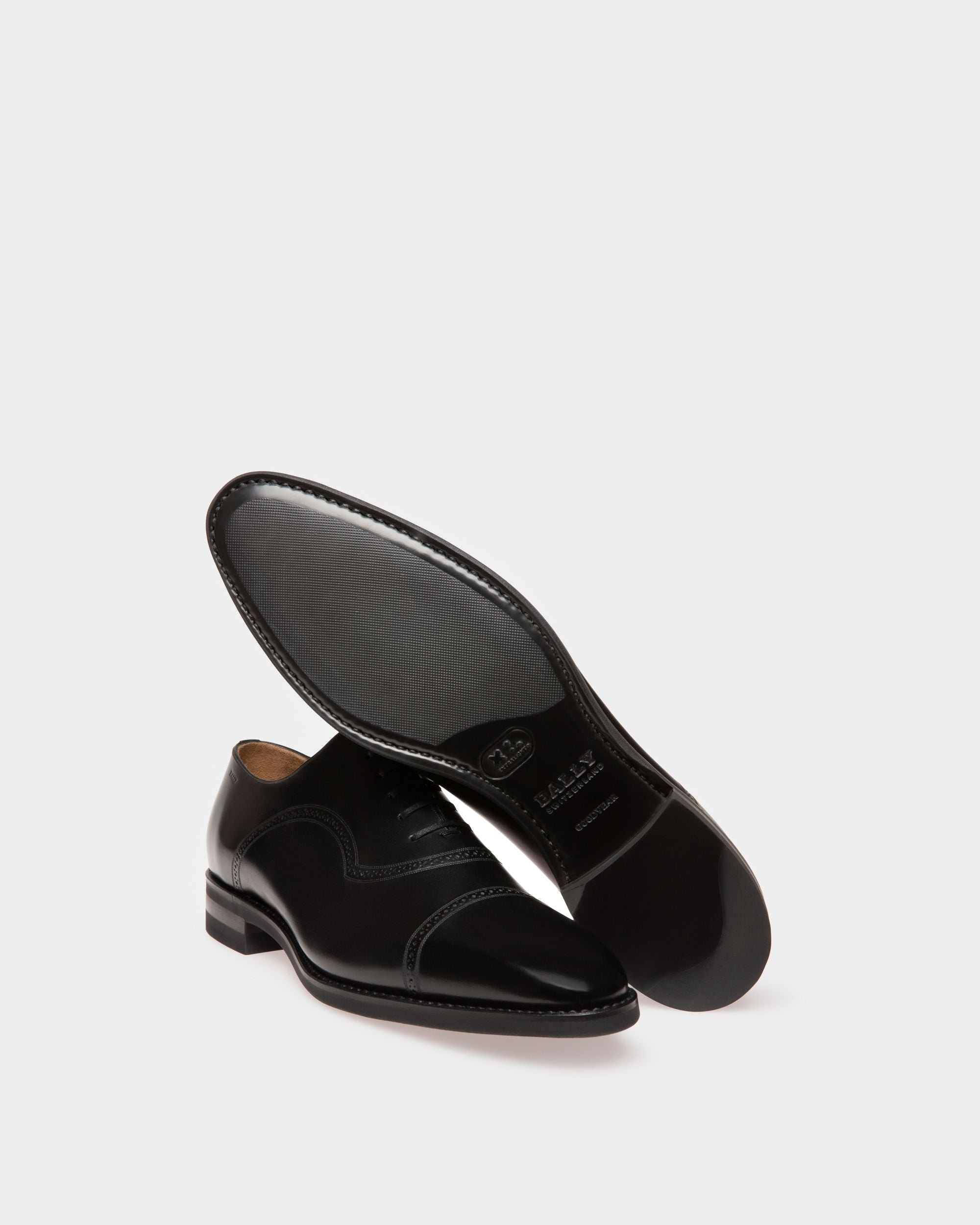 Derby À Lacets Scotch Pour Homme En Cuir Noir - Homme - Bally - 04