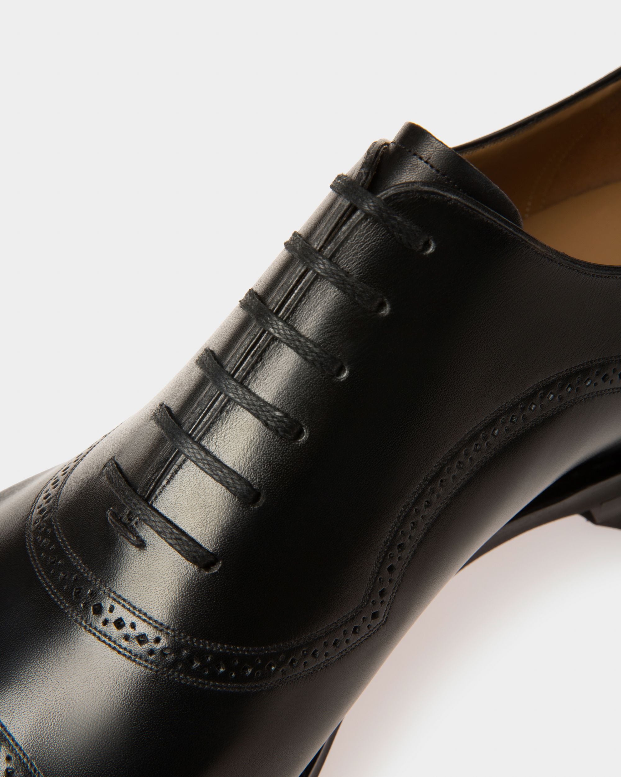 Derby À Lacets Scotch Pour Homme En Cuir Noir - Homme - Bally - 05