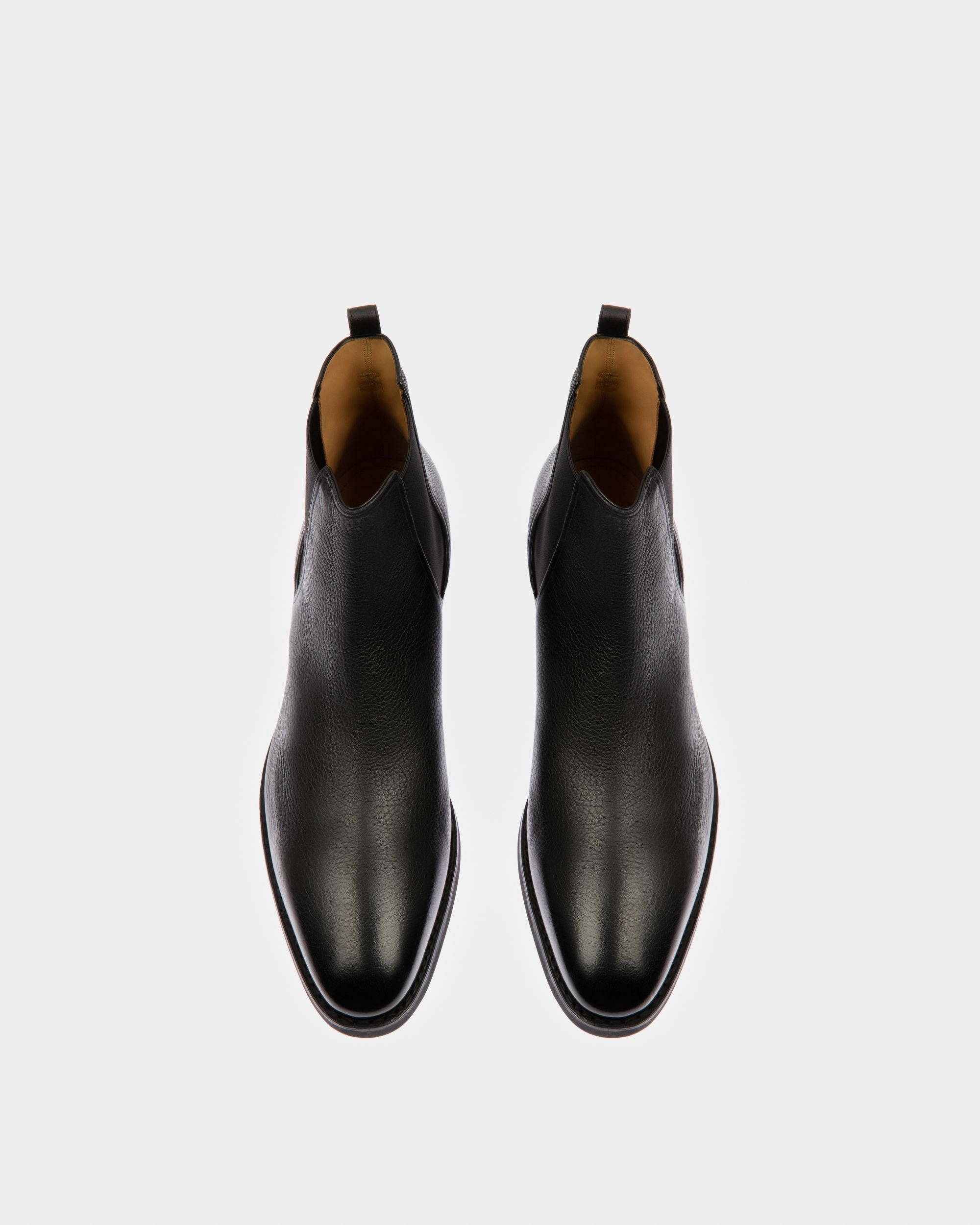 Bottes de combat Chelsea et cheville en cuir pour Homme Bally