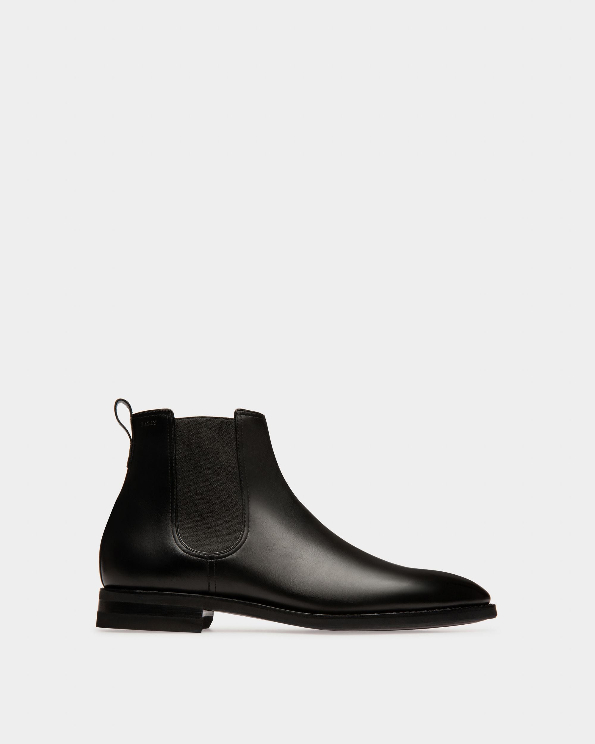 Scavone Bottines En Cuir Noir - Homme - Bally - 01