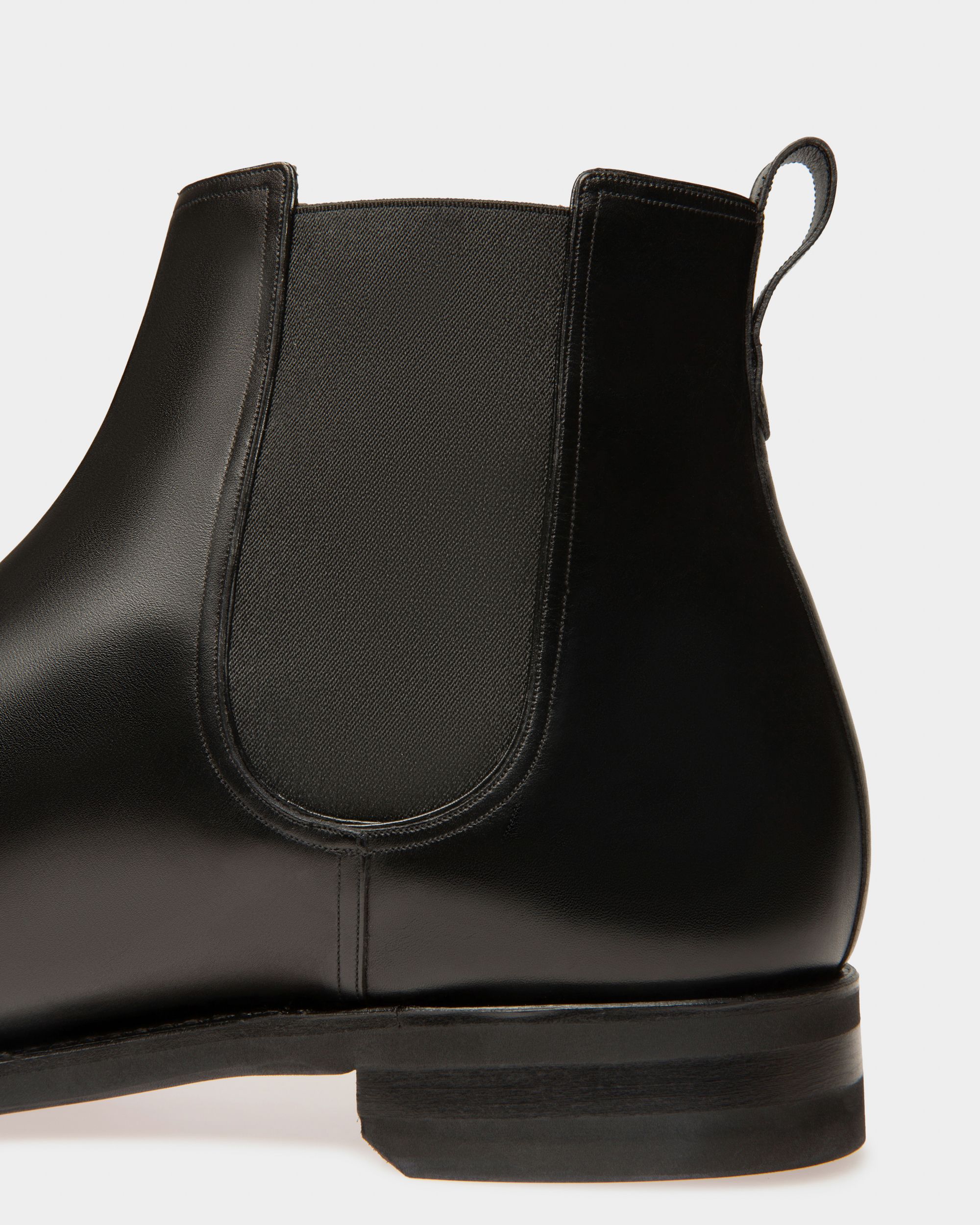 Scavone Bottines En Cuir Noir - Homme - Bally - 04
