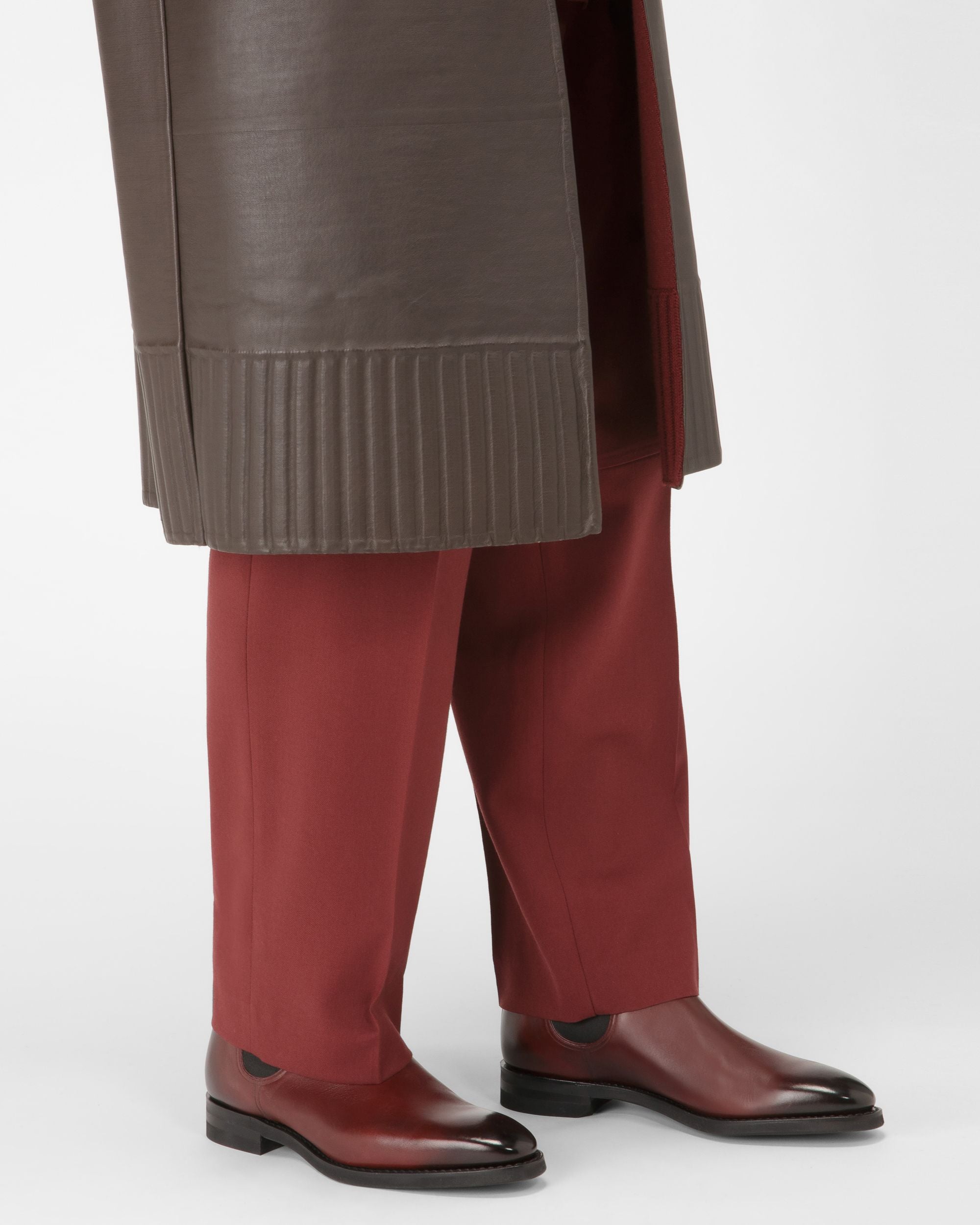 Scavone Bottes En Cuir Rouge Héritage - Homme - Bally - 02