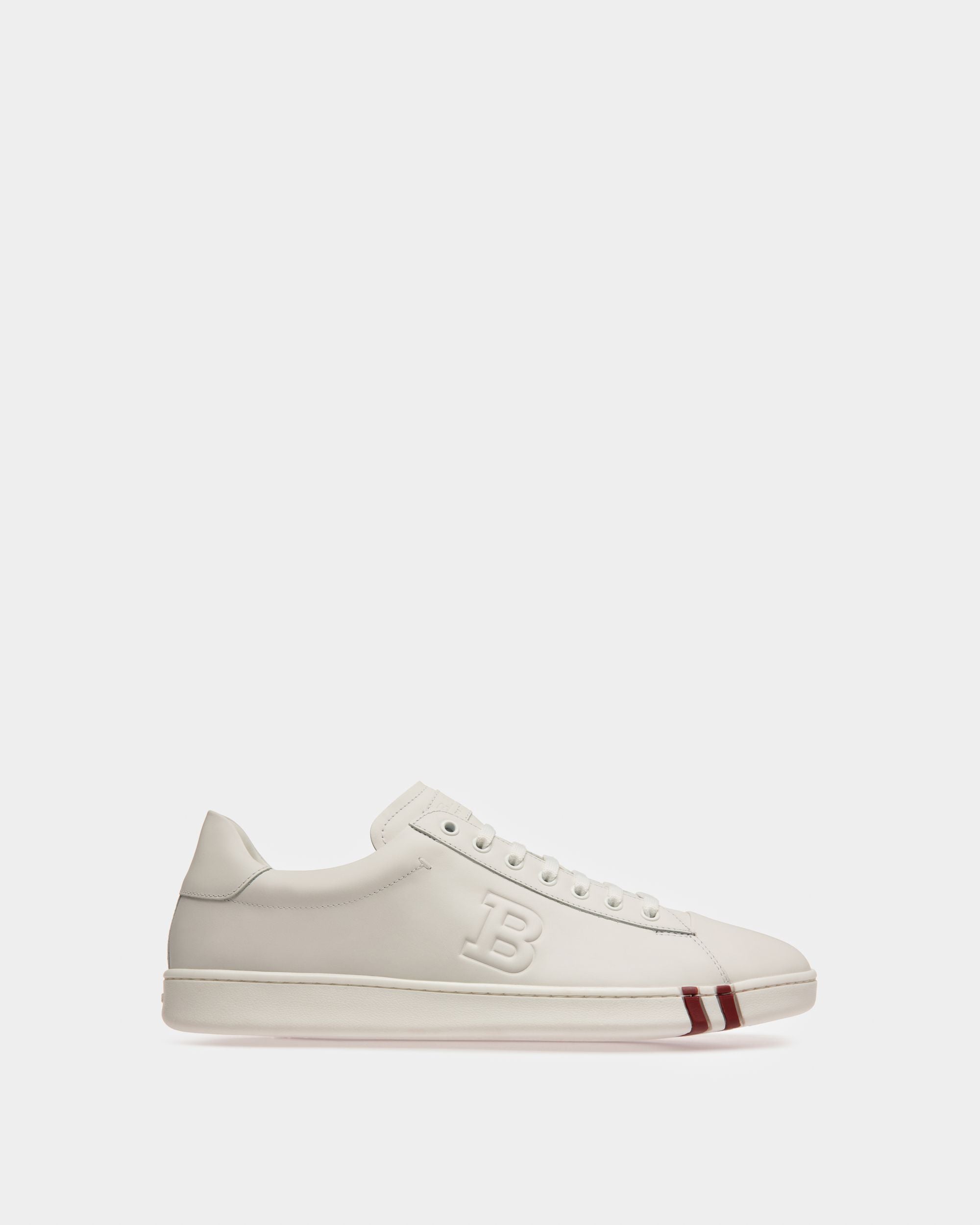 Asher Sneakers En Cuir Blanc - Homme - Bally - 01