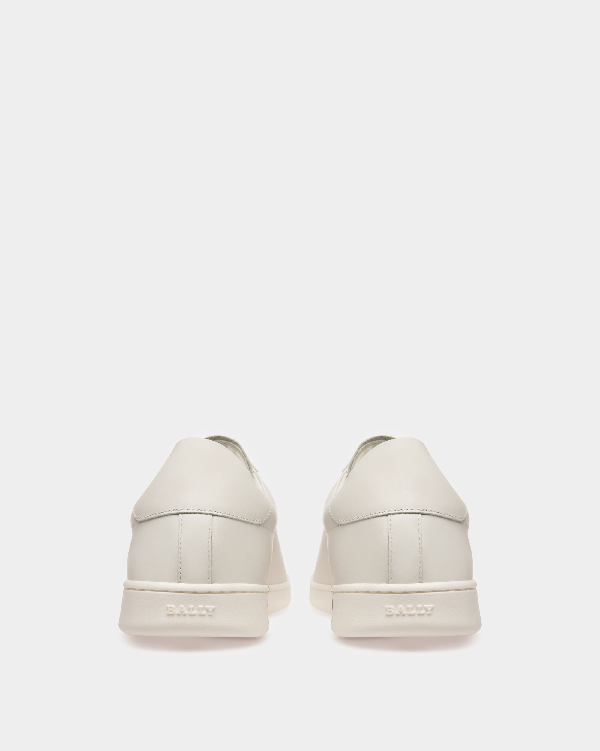 Asher Sneakers En Cuir Blanc - Homme - Bally - 04