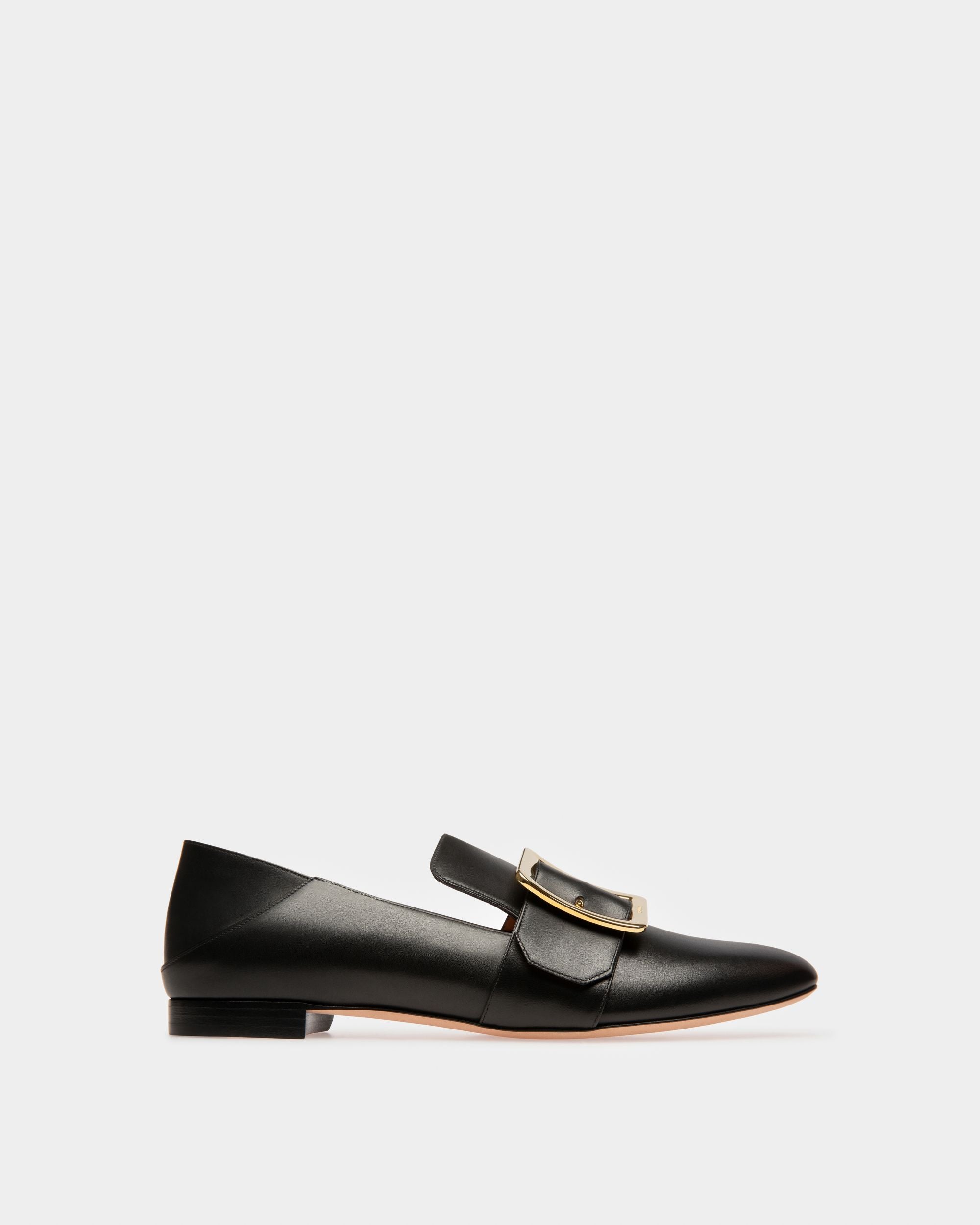 Janelle Mocassins En Cuir Noir - Femme - Bally - 01