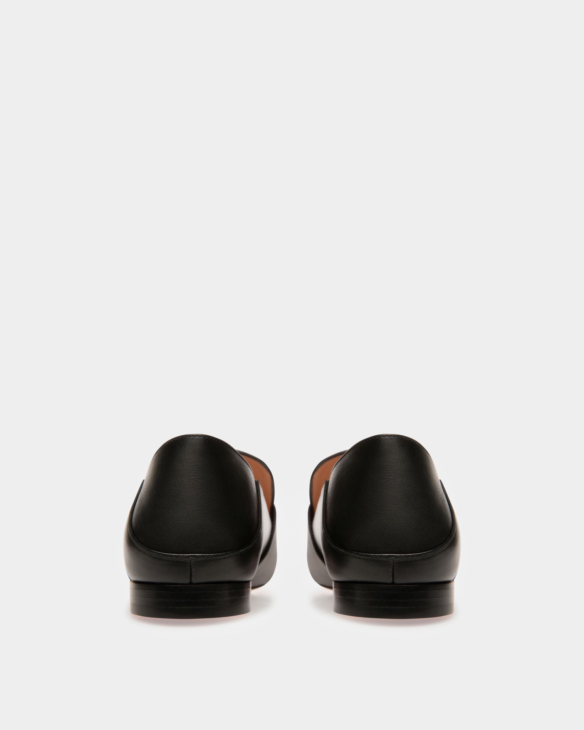 Janelle Mocassins En Cuir Noir - Femme - Bally - 02