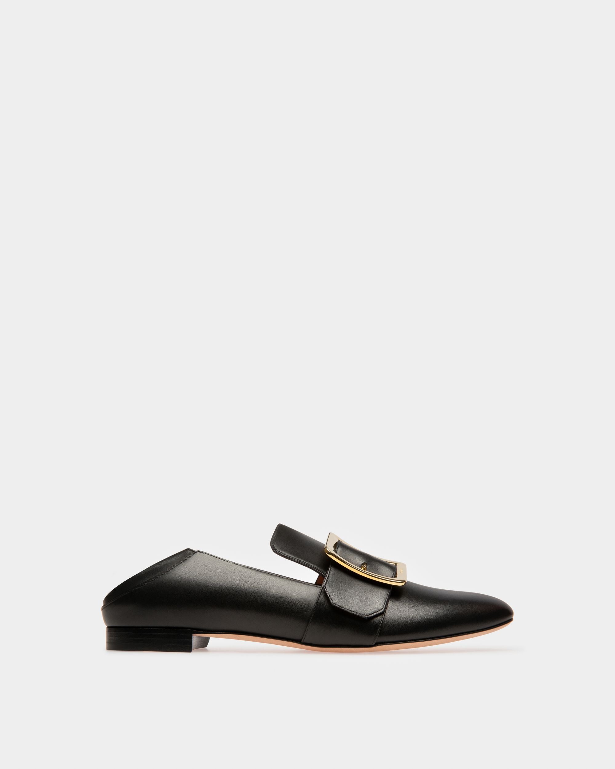 Janelle Mocassins En Cuir Noir - Femme - Bally - 04