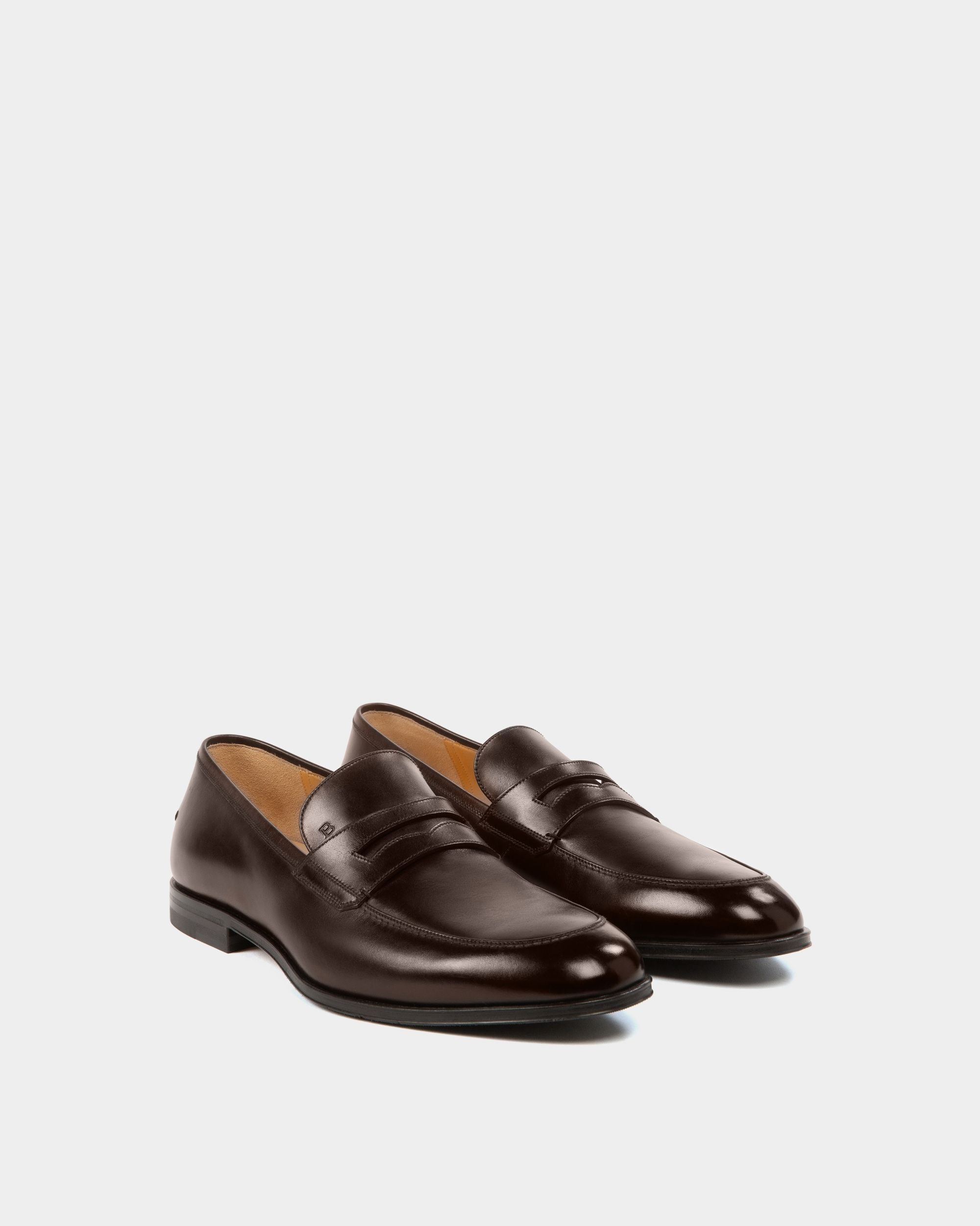 Webb Mocassins En Cuir Marron - Homme - Bally - 02
