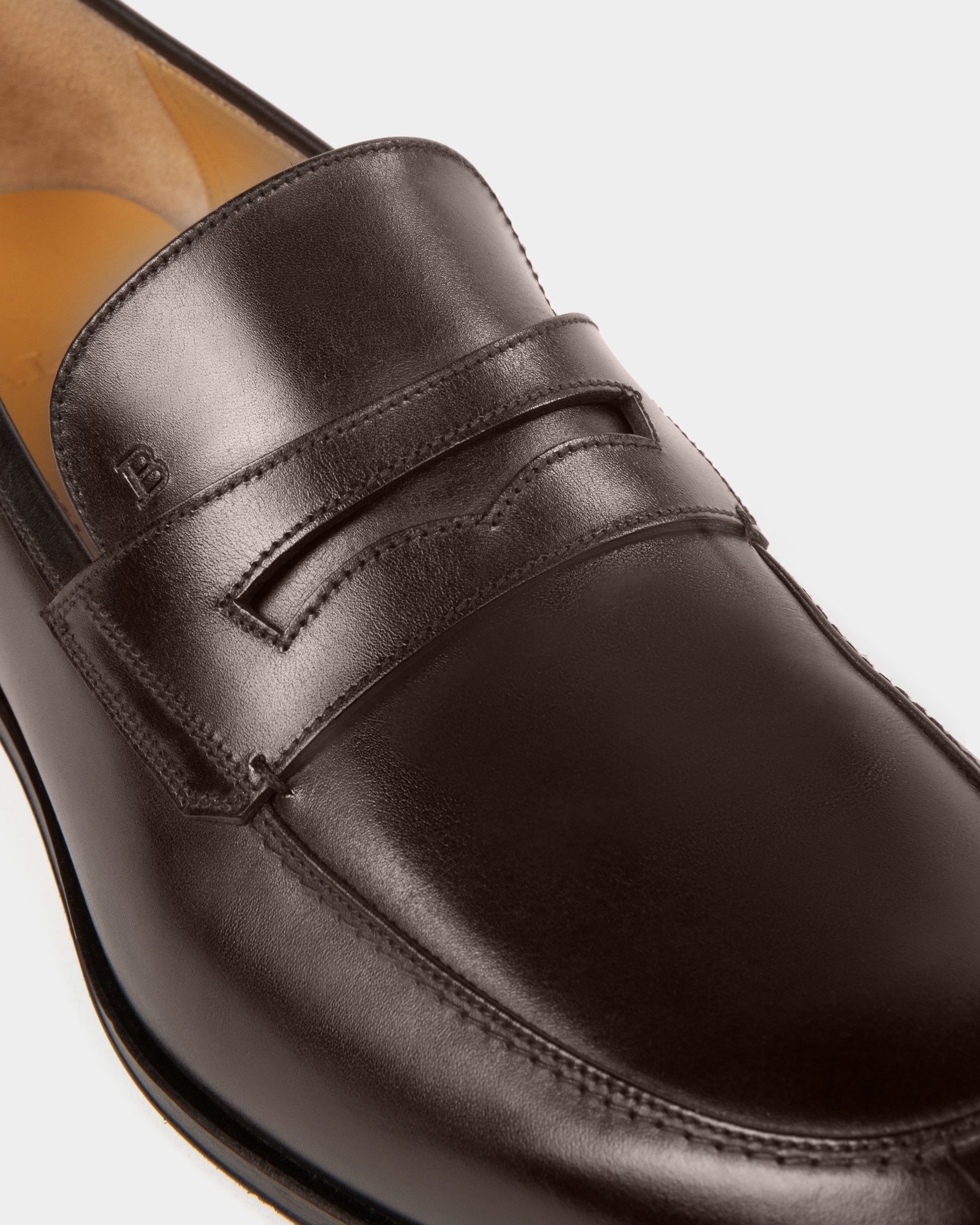 Webb Mocassins En Cuir Marron - Homme - Bally - 03