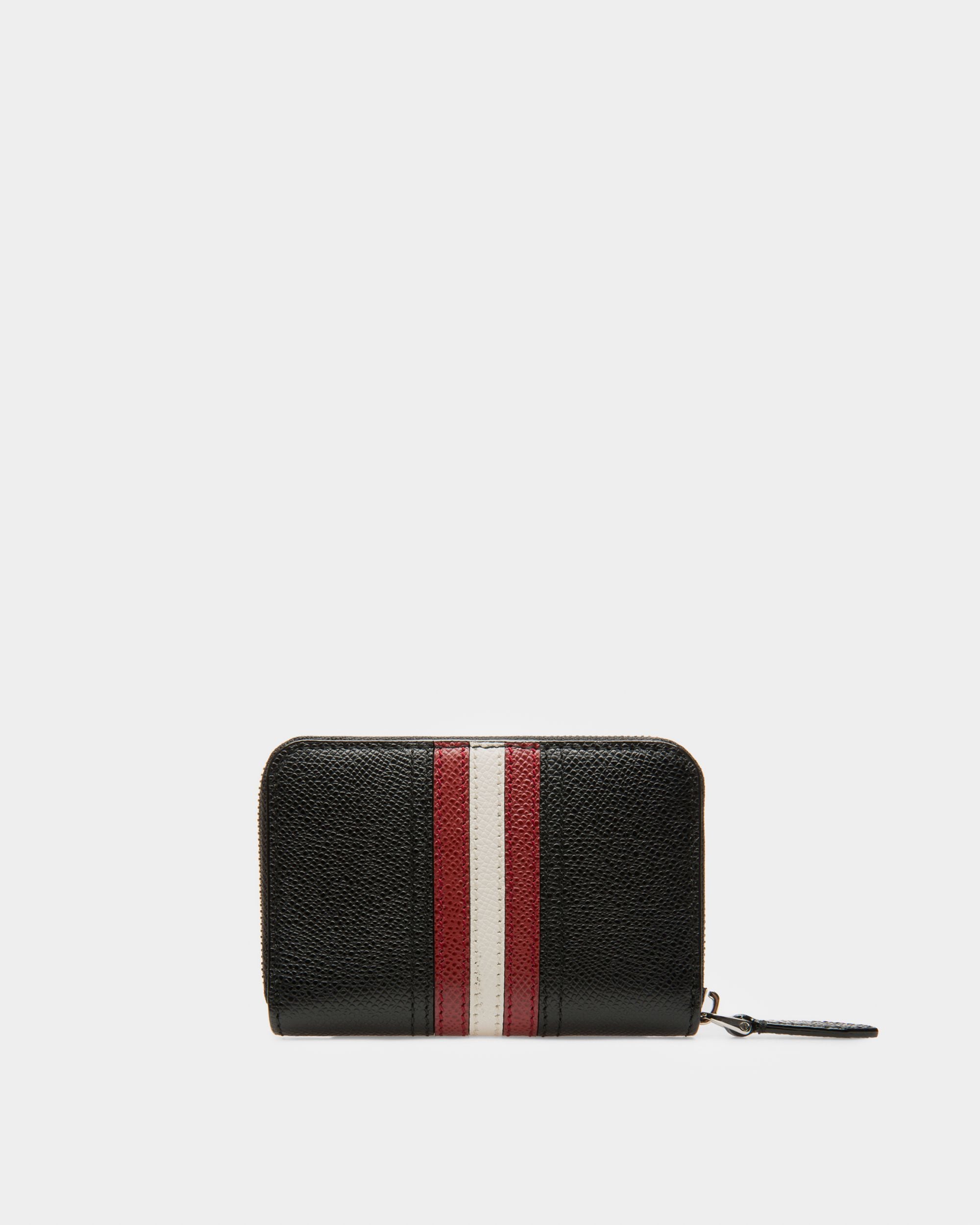 Tivy Portefeuille Avec Porte-Monnaie En Cuir Noir - Homme - Bally - 02
