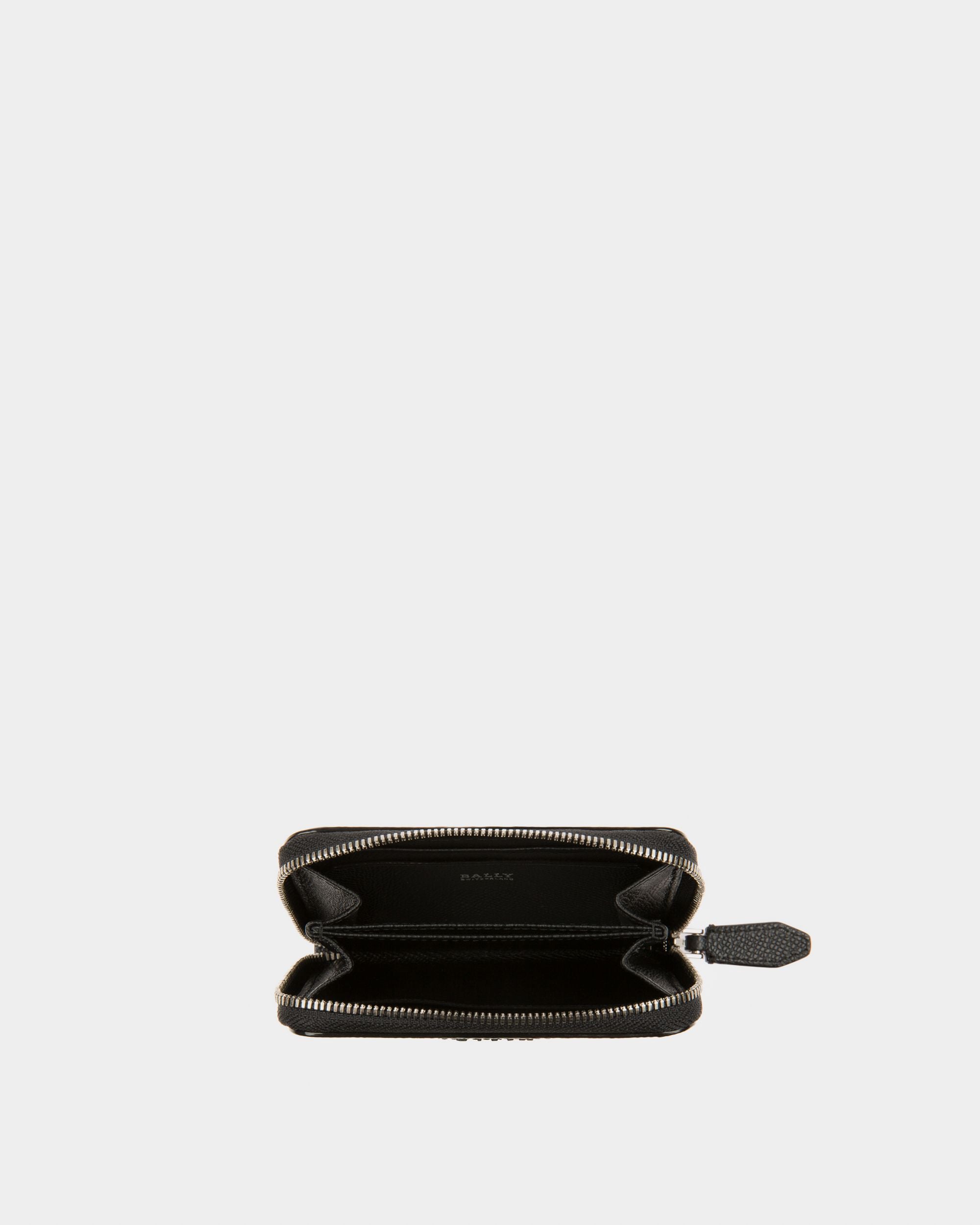 Tivy Portefeuille Avec Porte-Monnaie En Cuir Noir - Homme - Bally - 03