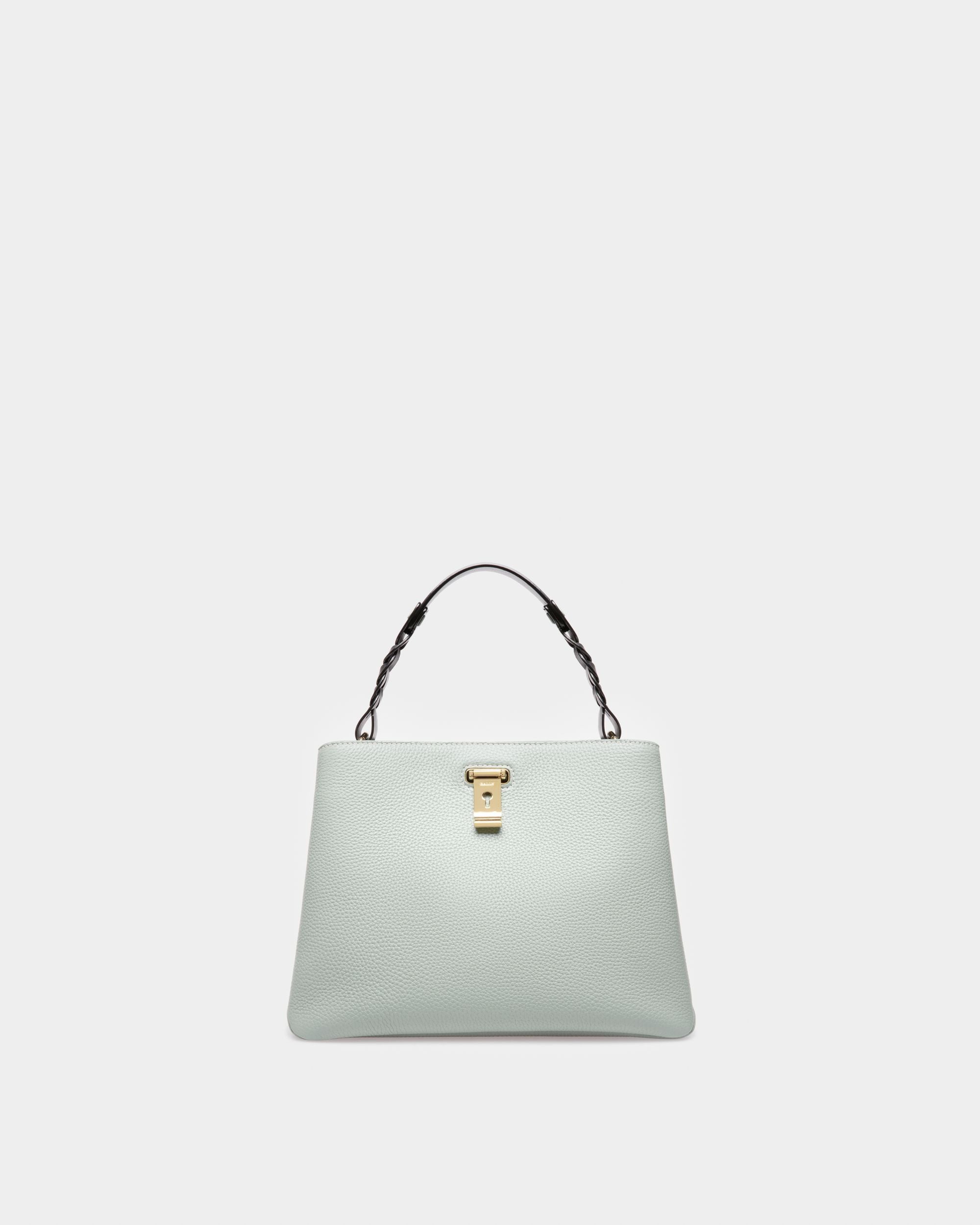 Lucyle Sac Porté Épaule En Cuir Bleu Clair - Femme - Bally - 01