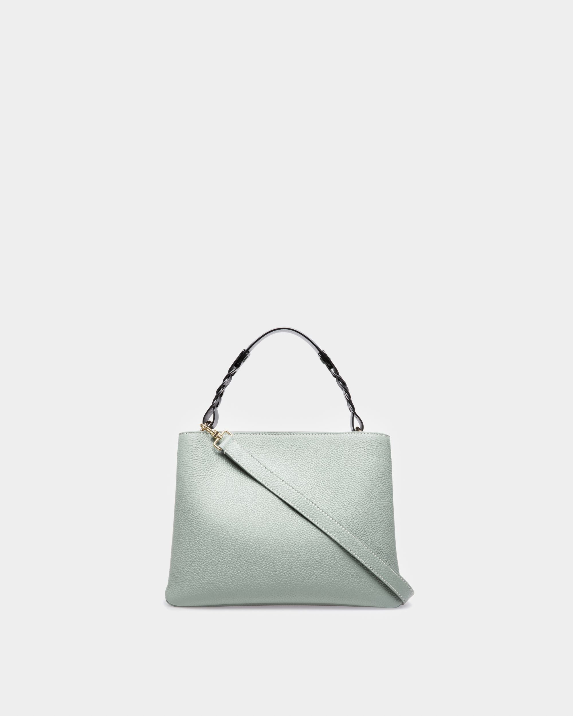 Lucyle Sac Porté Épaule En Cuir Bleu Clair - Femme - Bally - 03