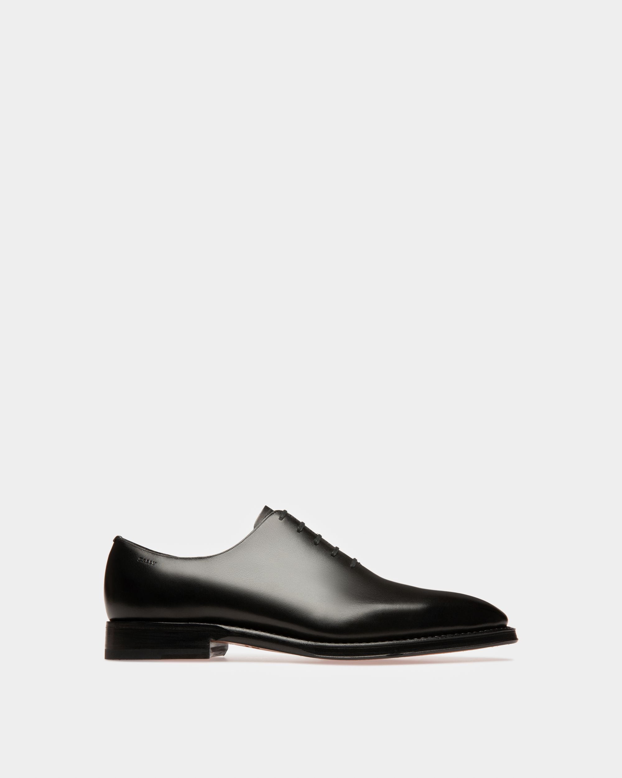 Chaussure Richelieu Scolder Pour Homme En Cuir De Veau Uni Noir - Homme - Bally - 01