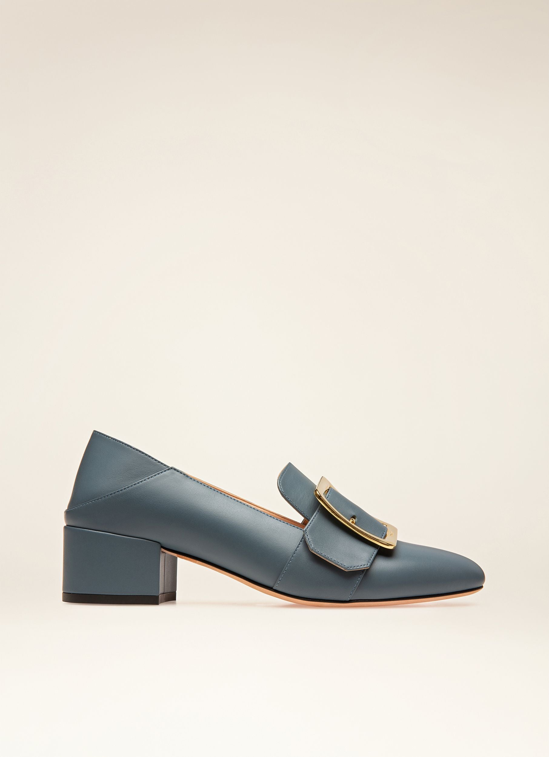 Janelle Escarpins En Cuir Bleu - Femme - Bally - 01