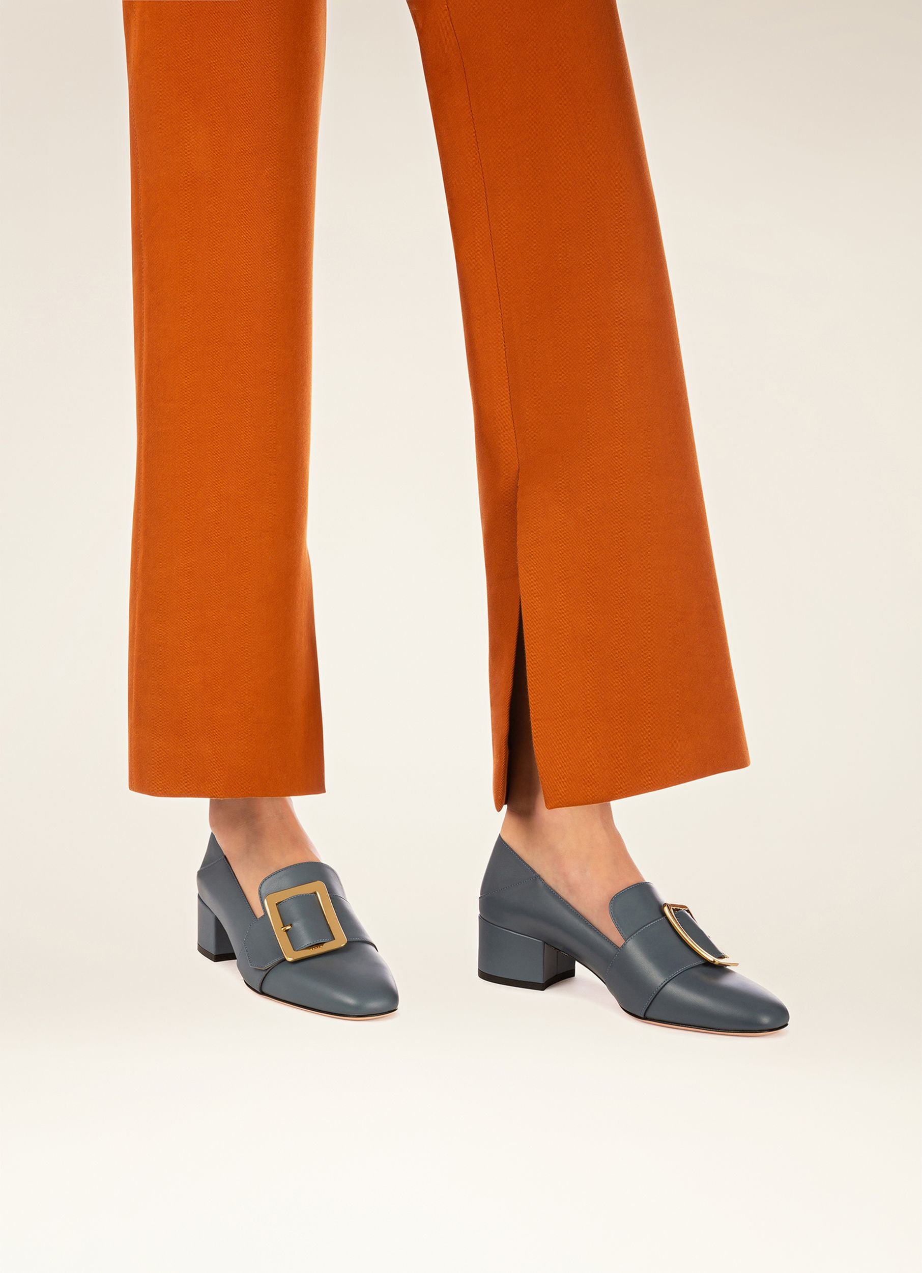 Janelle Escarpins En Cuir Bleu - Femme - Bally - 05