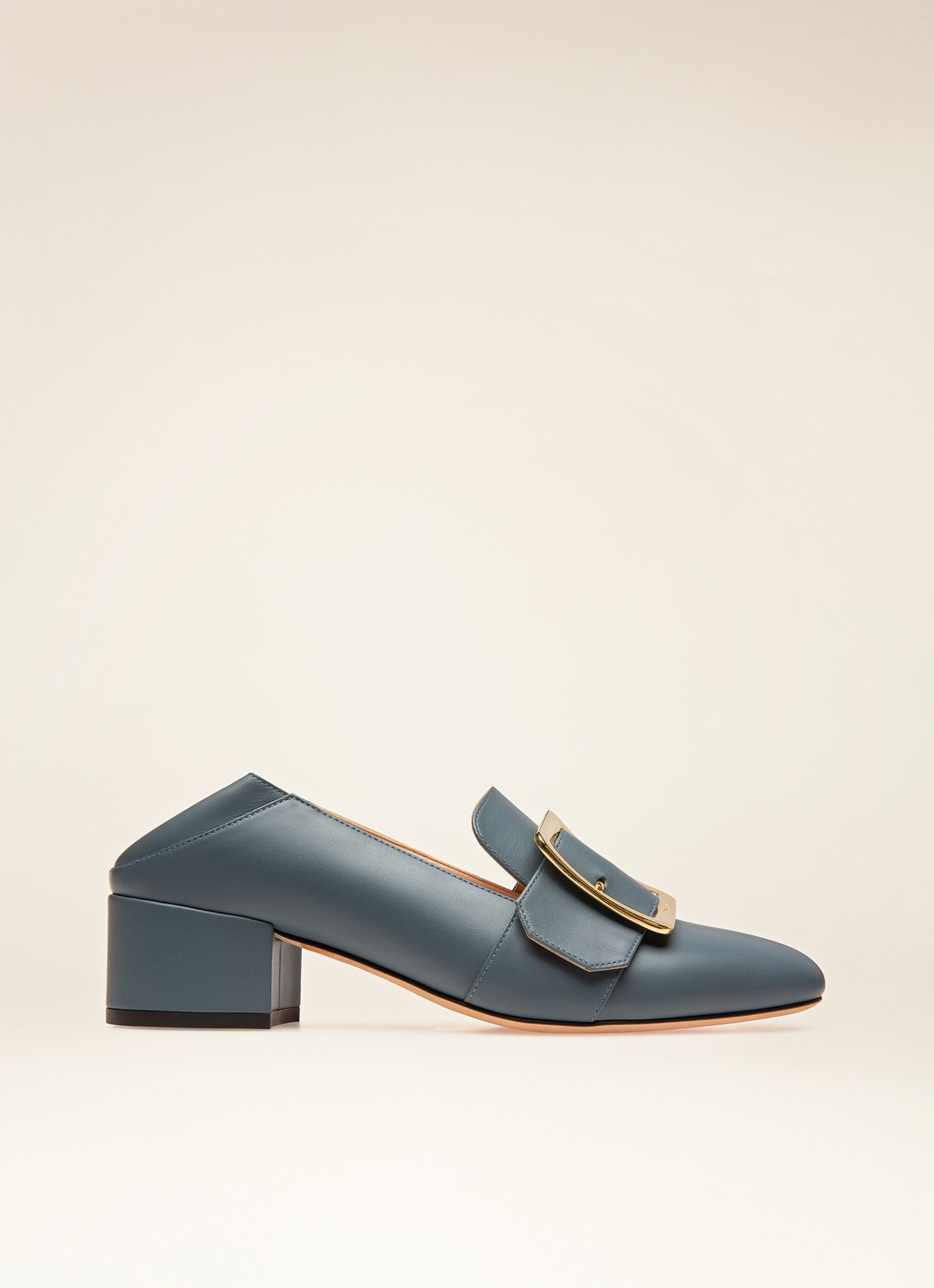 Janelle Escarpins En Cuir Bleu - Femme - Bally - 06