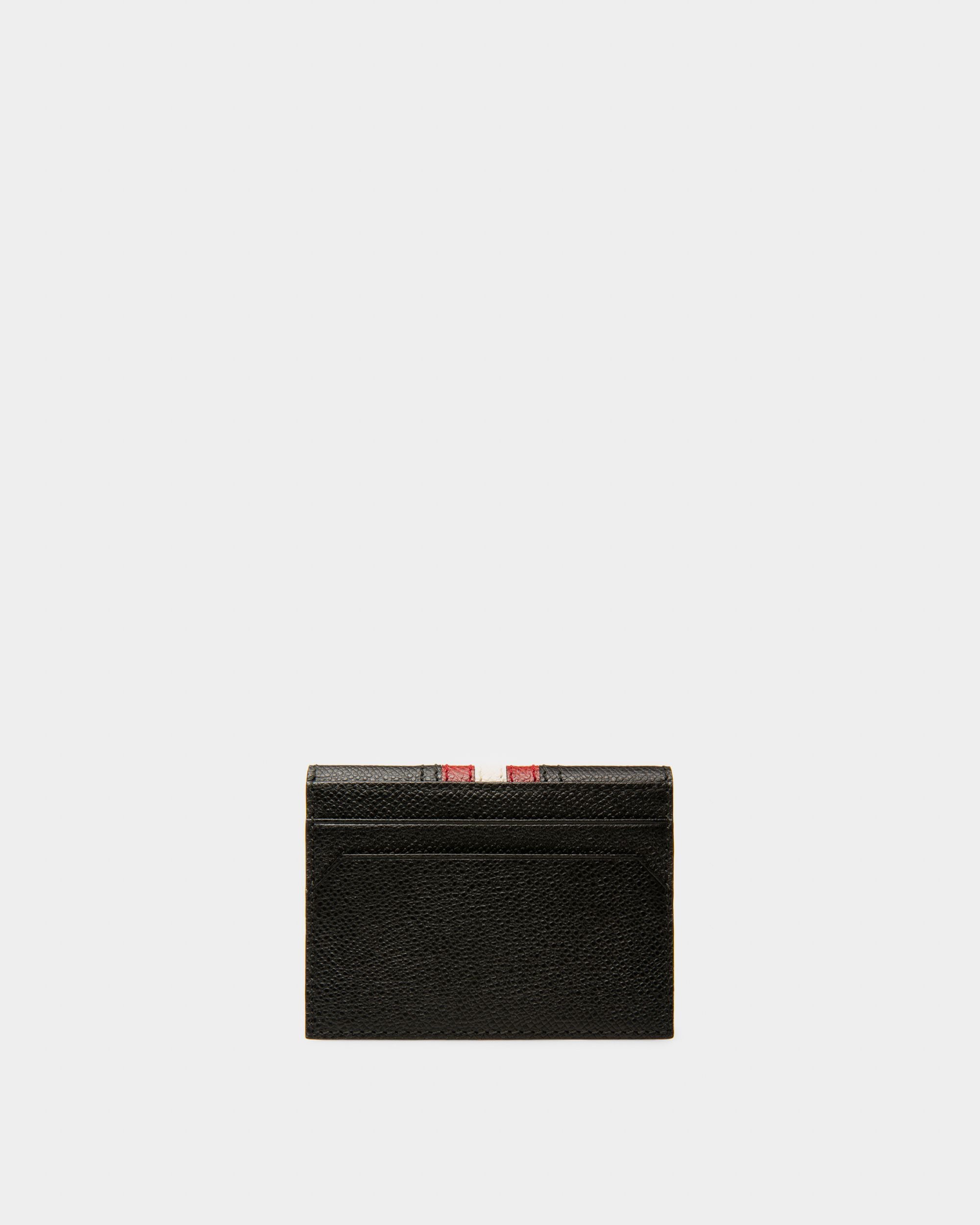 Talder Porte-Cartes En Cuir Noir - Homme - Bally - 02