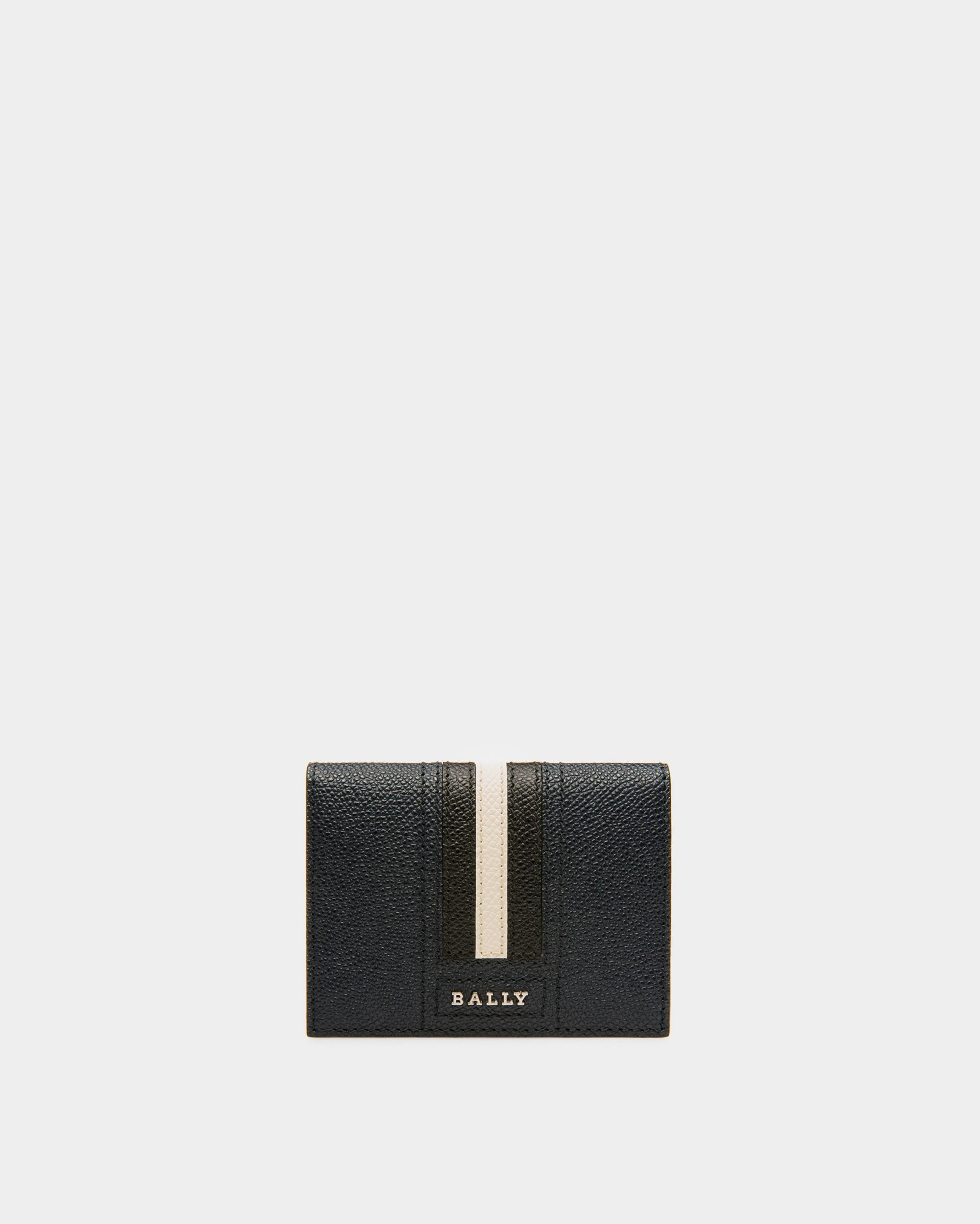Talder Porte-Cartes En Cuir Nouveau Bleu - Homme - Bally - 01