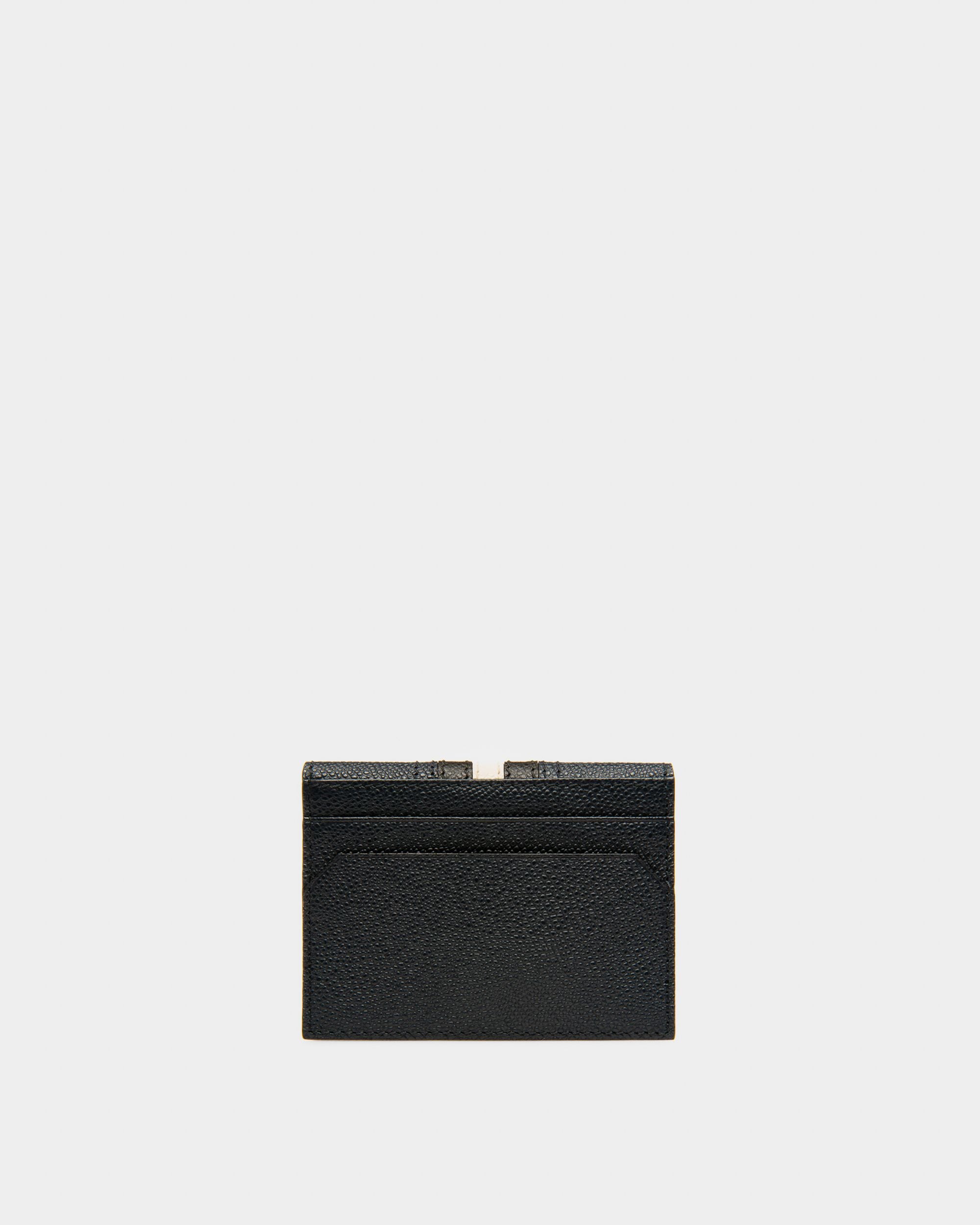 Talder Porte-Cartes En Cuir Nouveau Bleu - Homme - Bally - 02