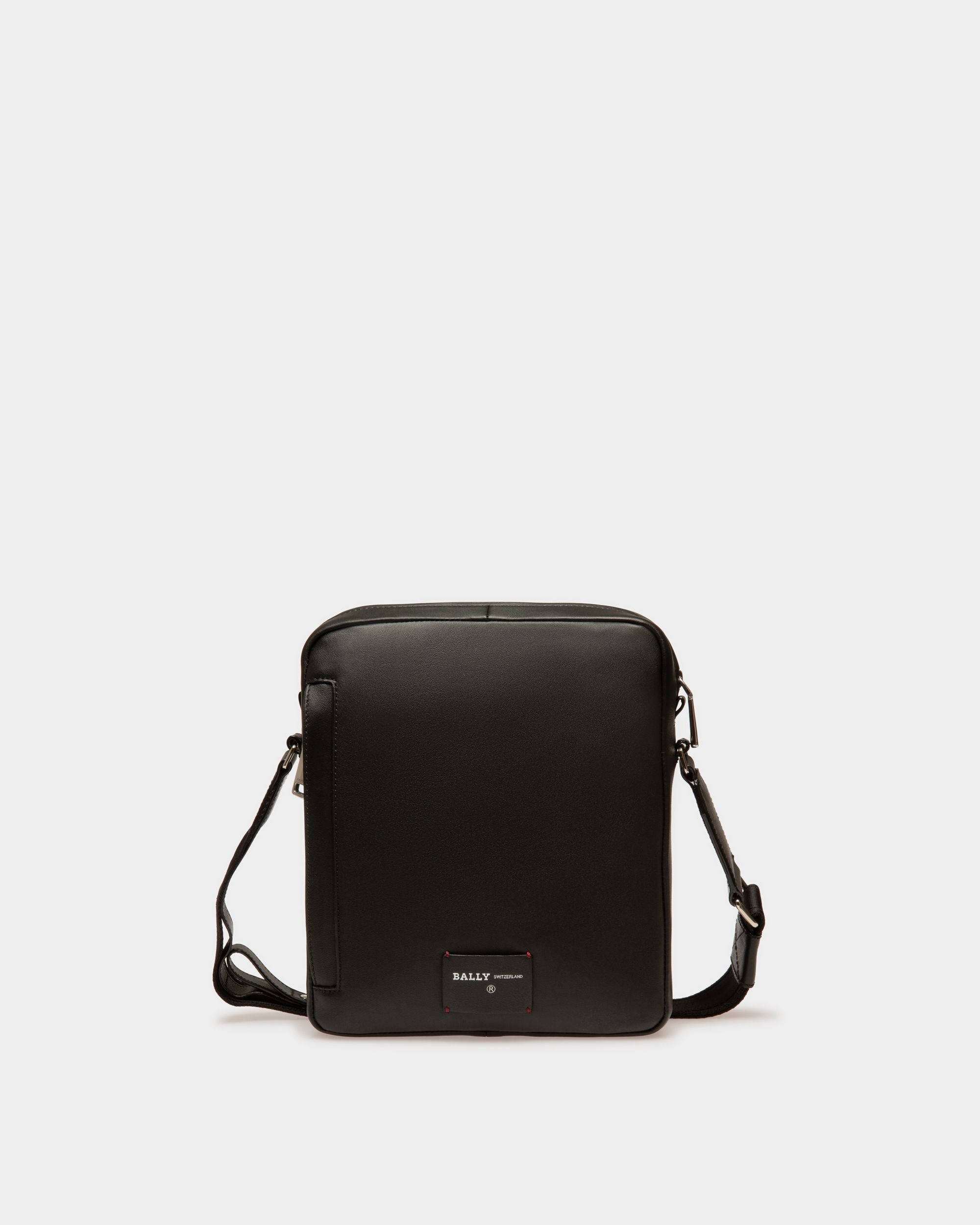 Holm Sac À Bandoulière En Cuir Noir - Homme - Bally - 03