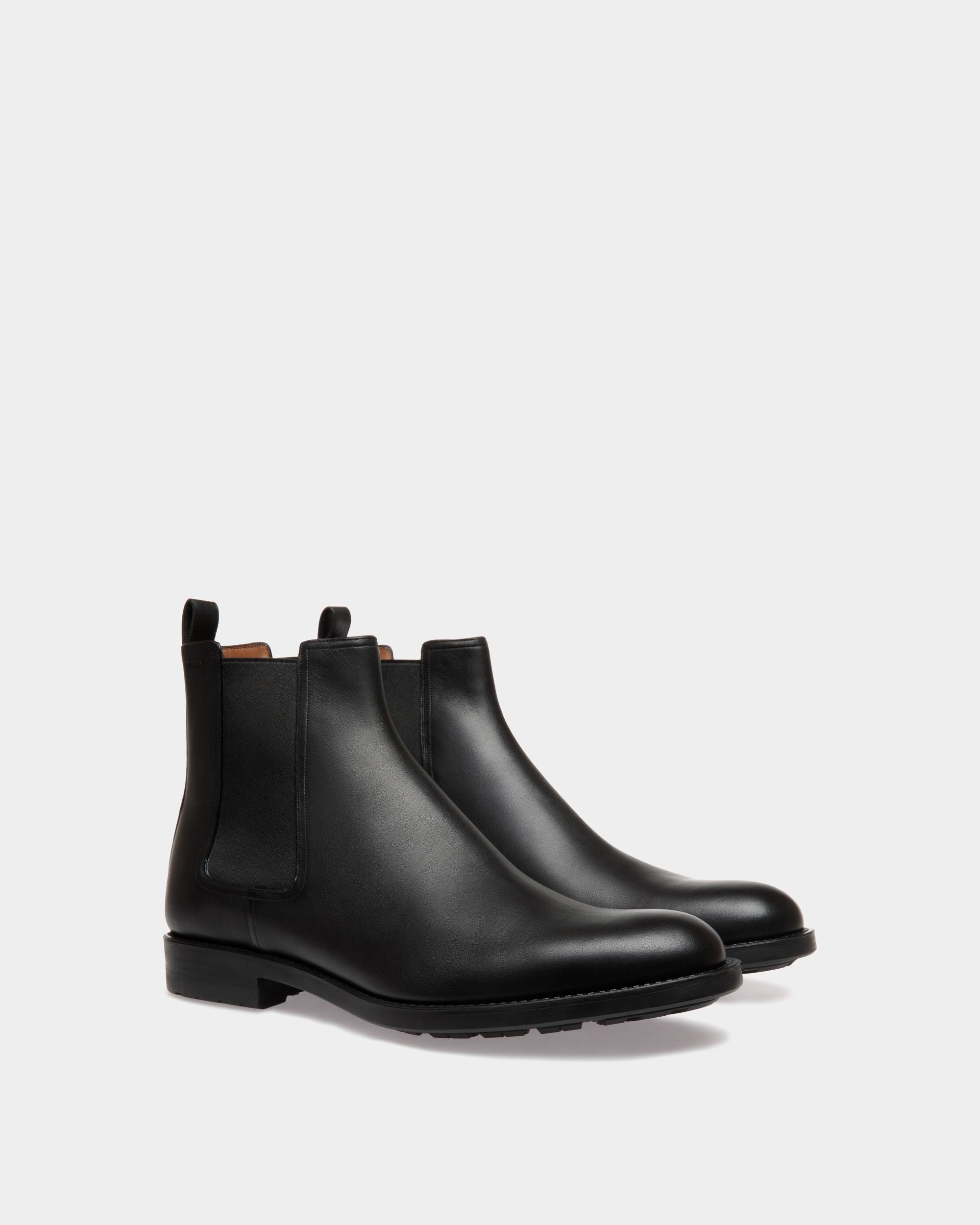 Bootie In Black Cow - Homme - Bally - 02