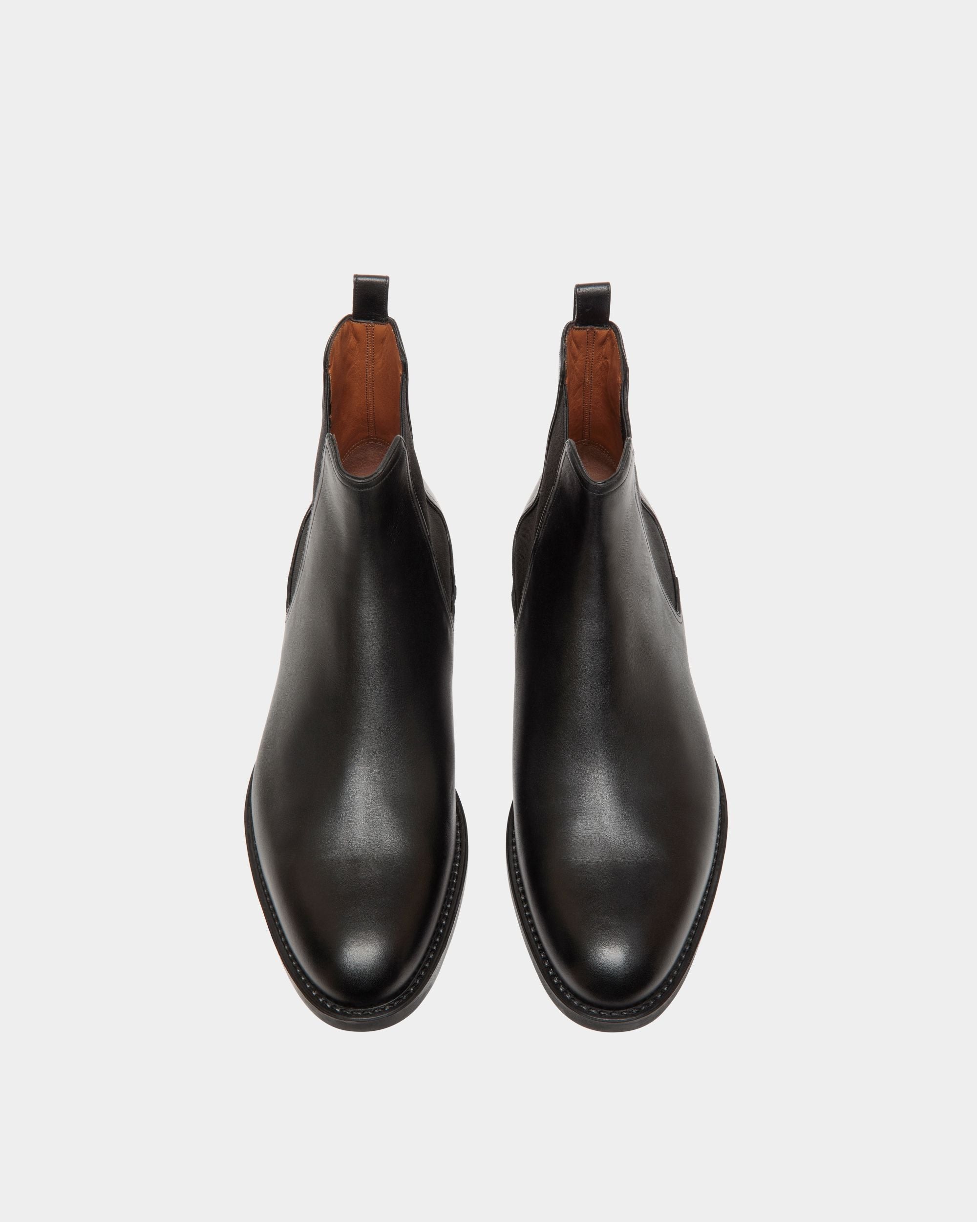 Bootie In Black Cow - Homme - Bally - 04