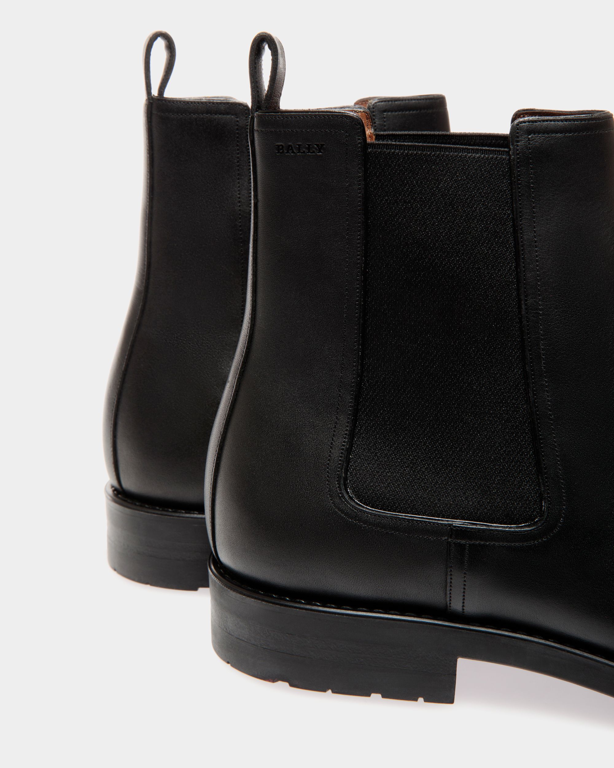 Bootie In Black Cow - Homme - Bally - 05