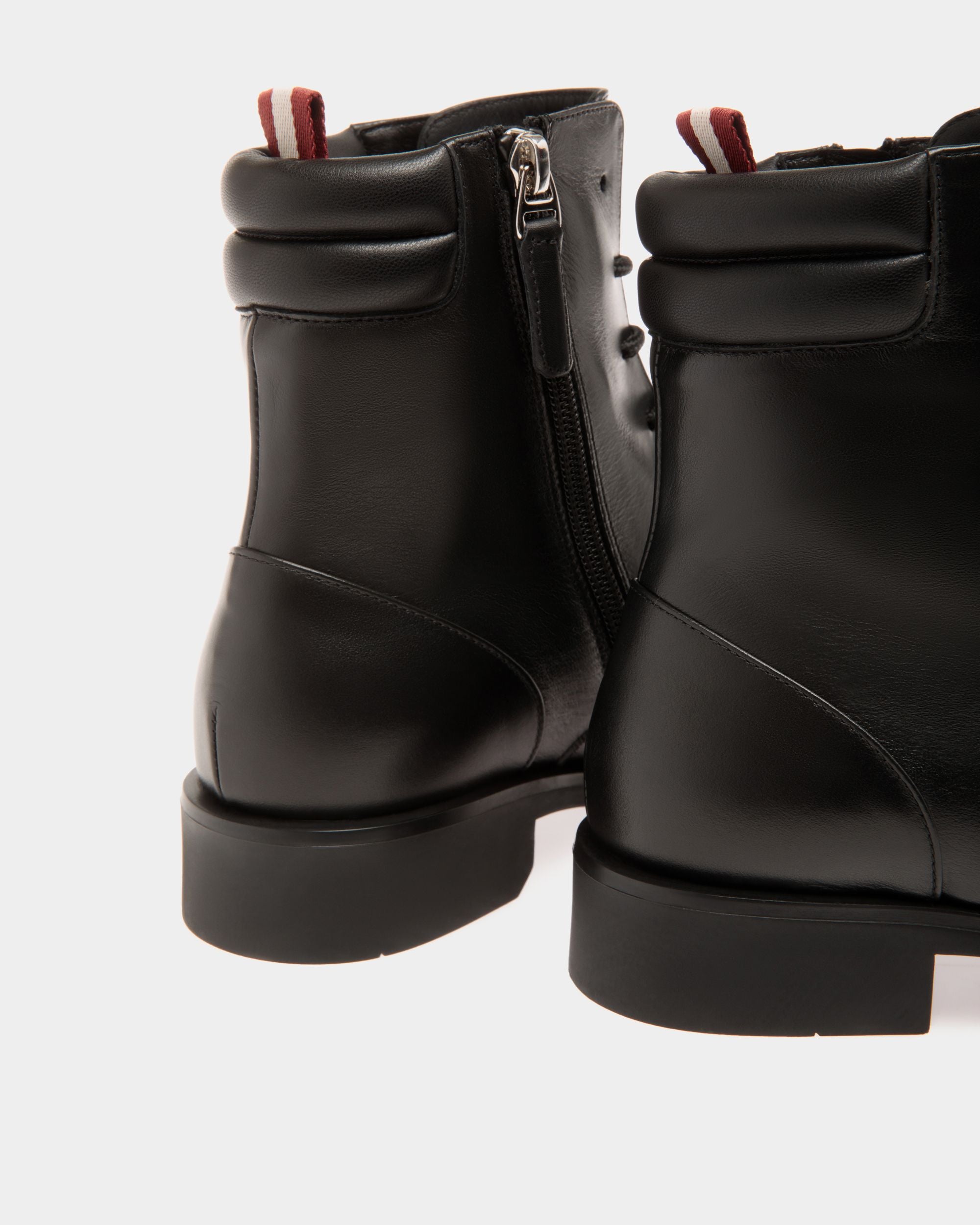 Bottine En Cuir Noir - Femme - Bally - 05