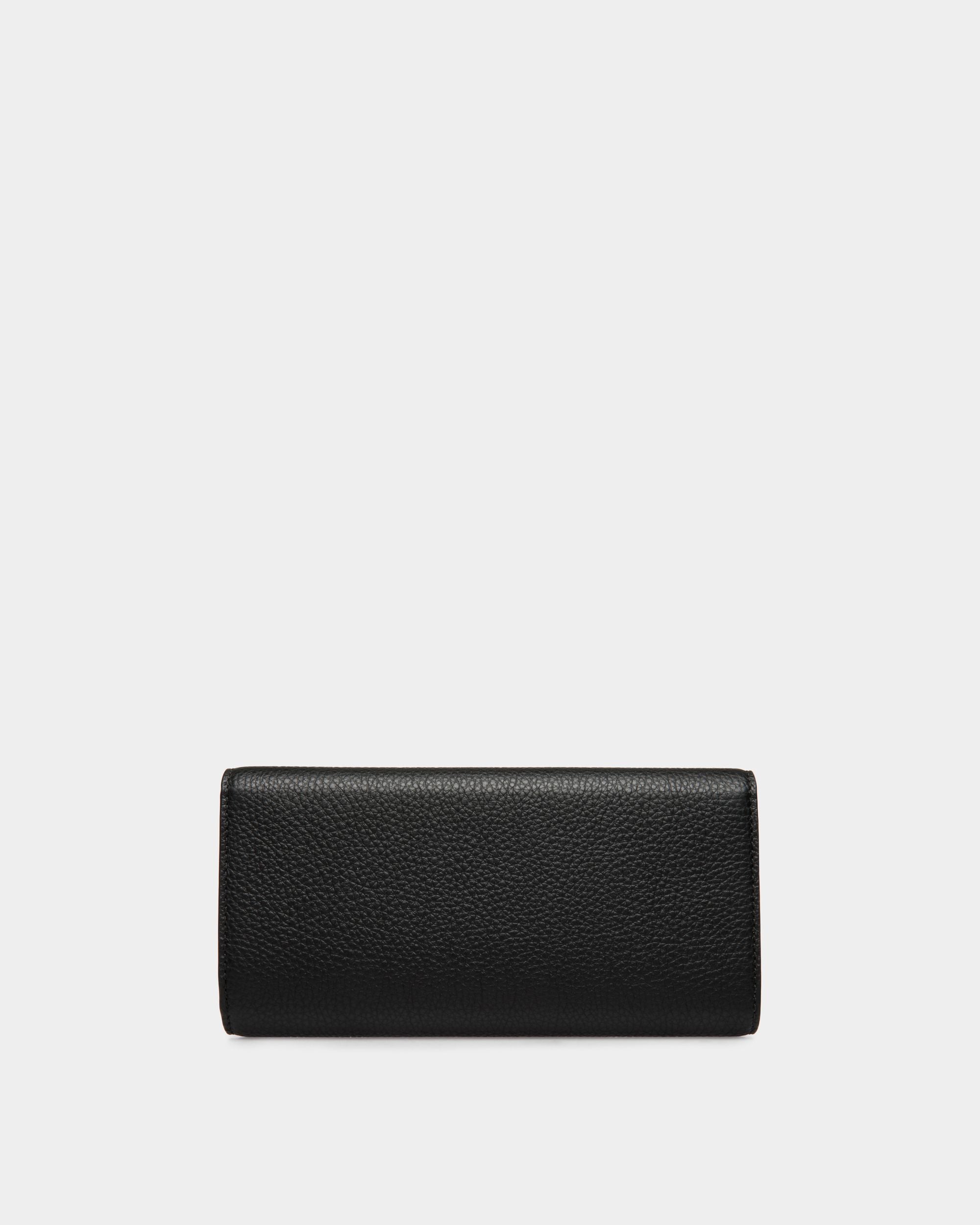 Wallet In Black Leather - Femme - Bally - 02