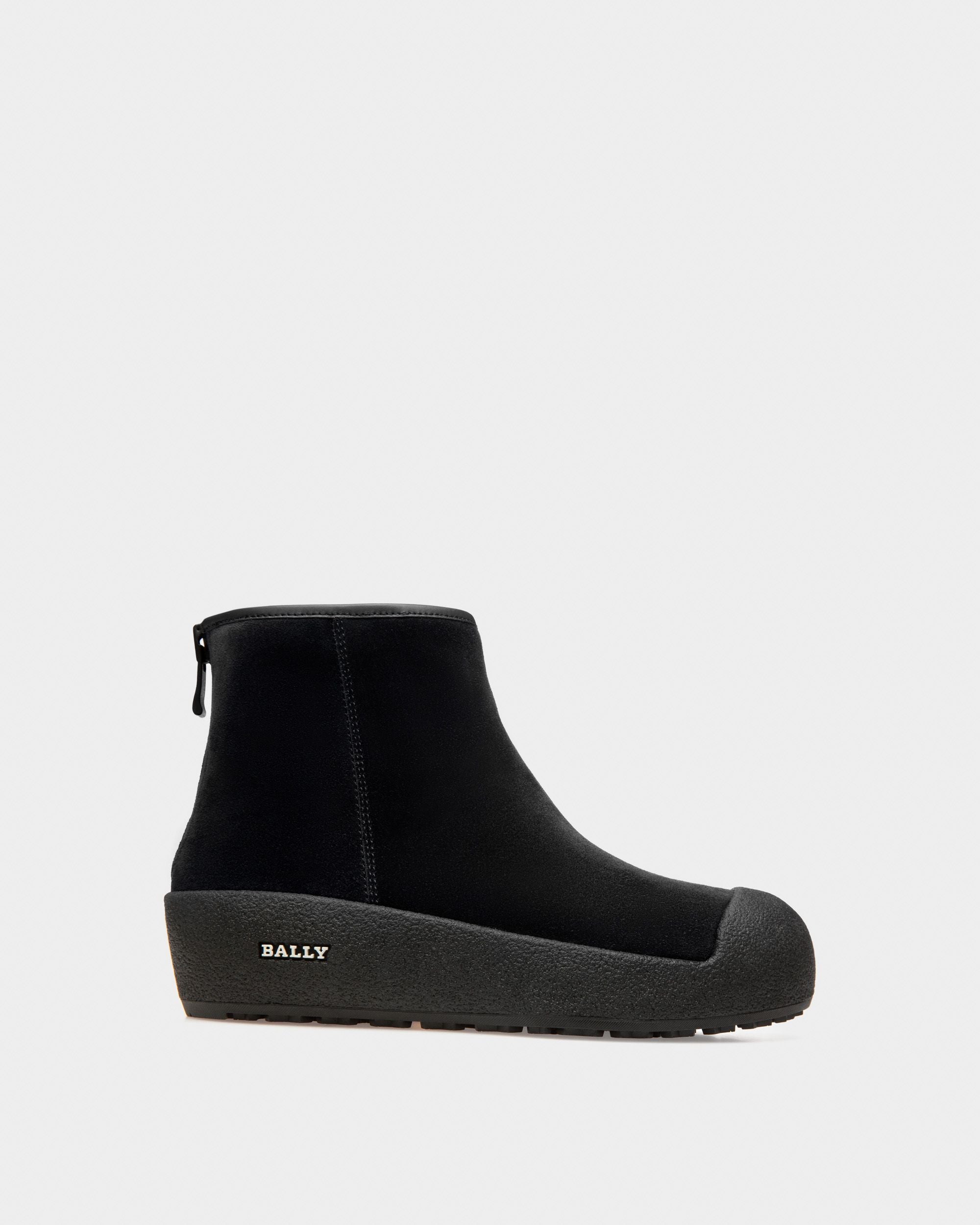 Guard II Bottes De Neige En Cuir Noir - Femme - Bally - 01