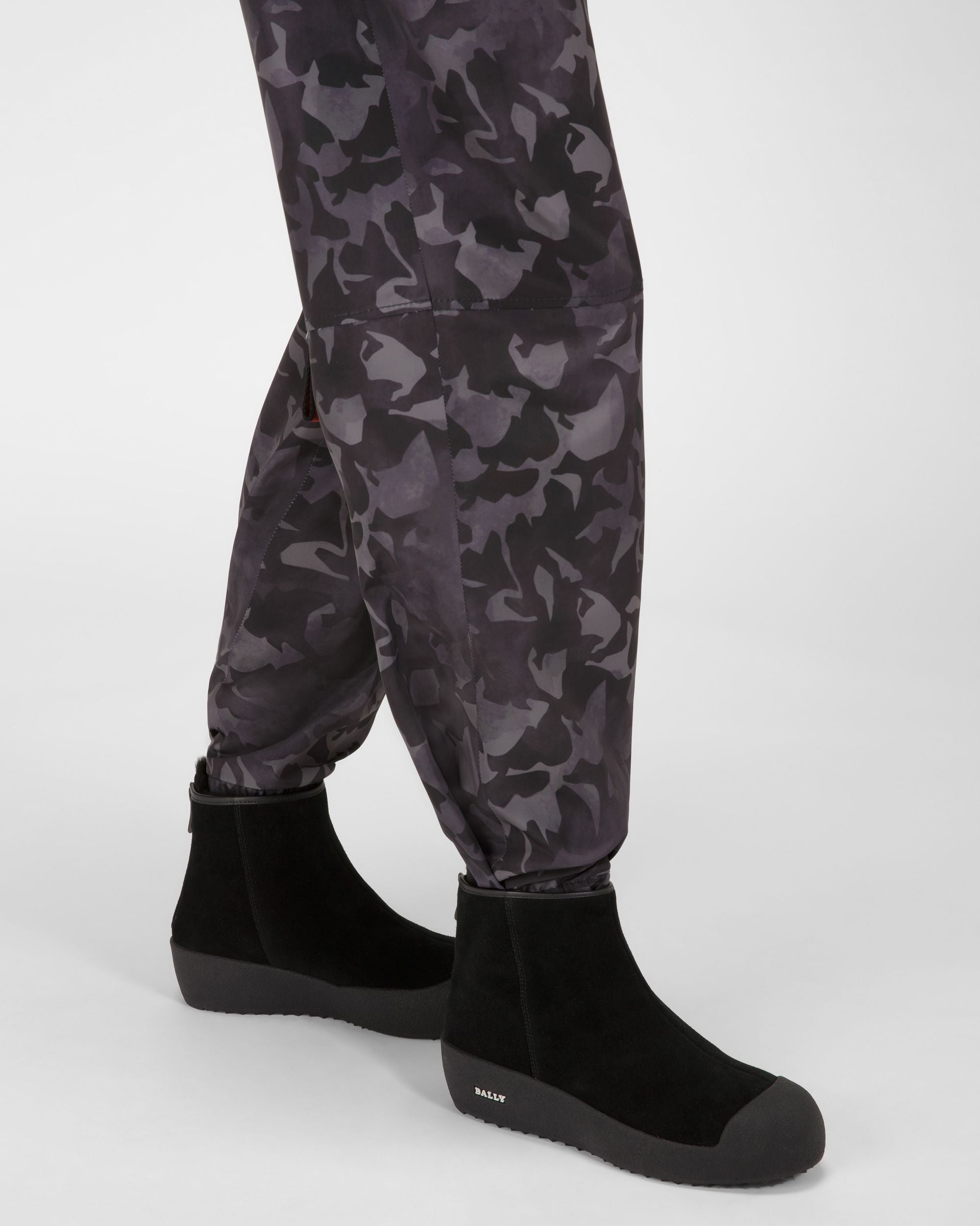 Guard II Bottes De Neige En Cuir Noir - Femme - Bally - 04
