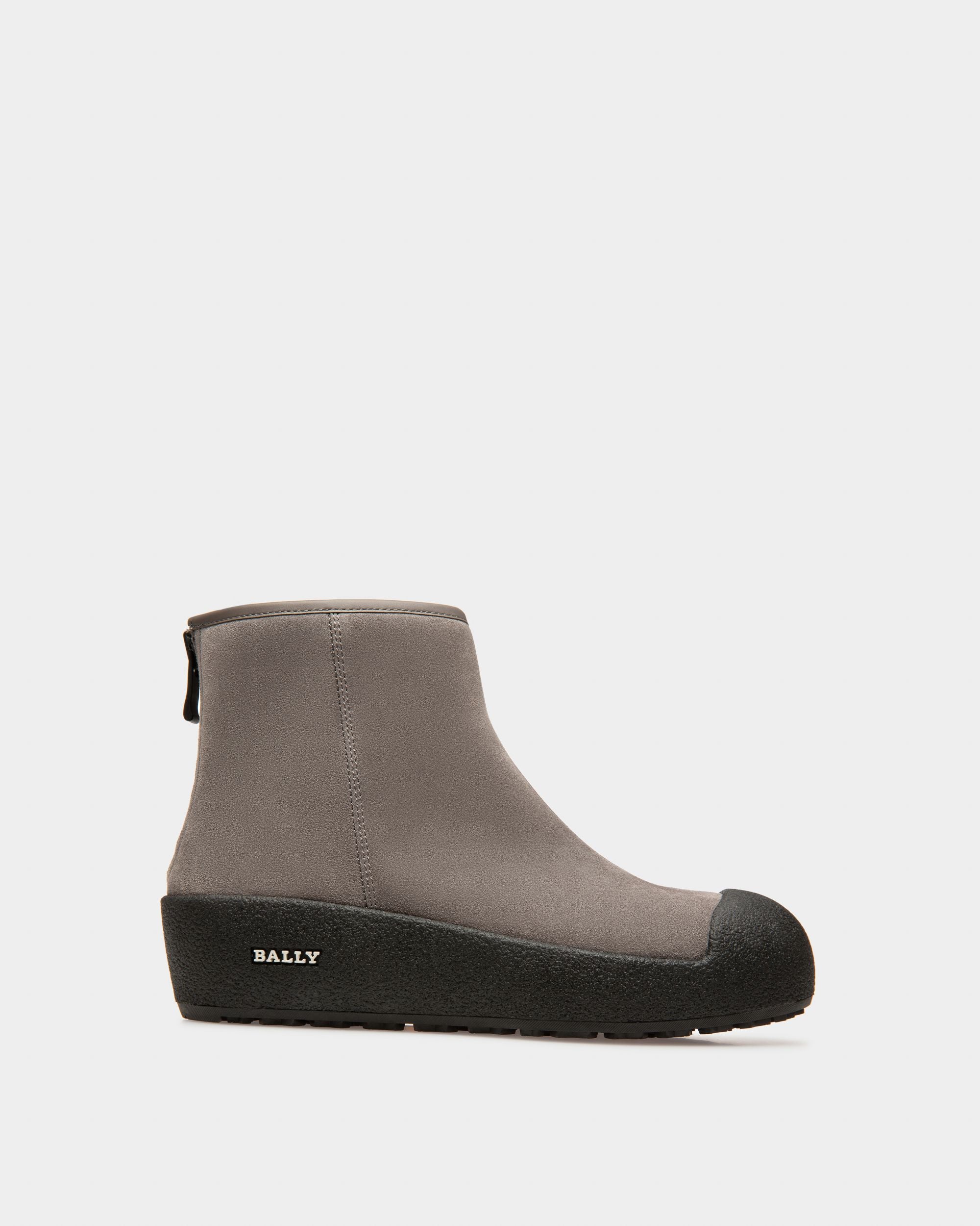 Guard Ii Bottes De Neige En Cuir Couleur Minéral Sombre - Femme - Bally - 01