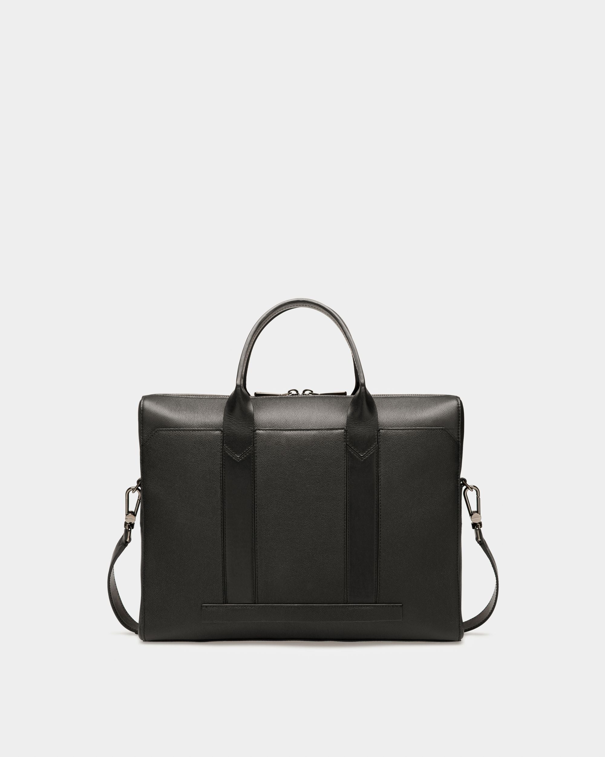 Elter Sac Professionnel En Cuir Noir - Homme - Bally - 02