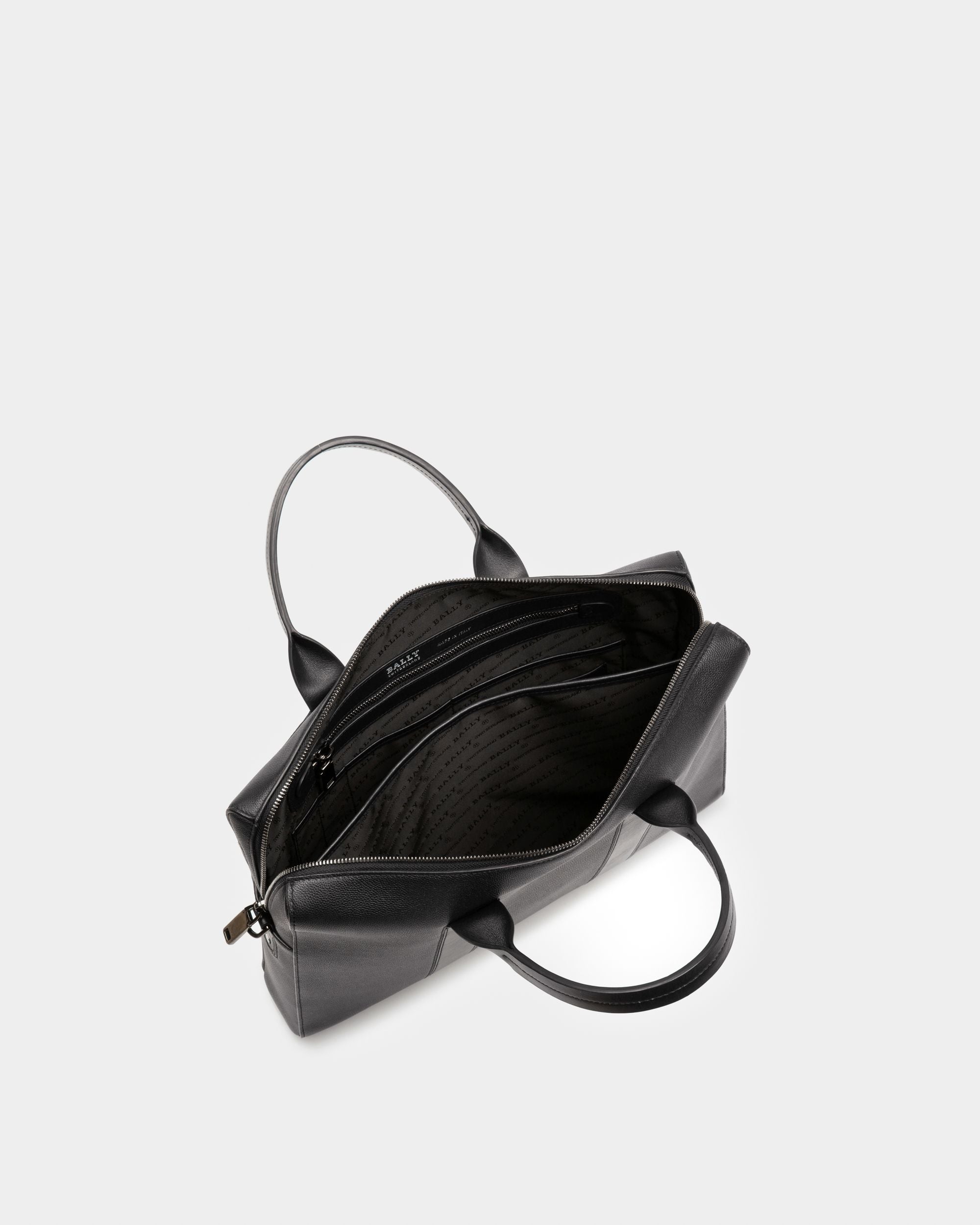 Elter Sac Professionnel En Cuir Noir - Homme - Bally - 03