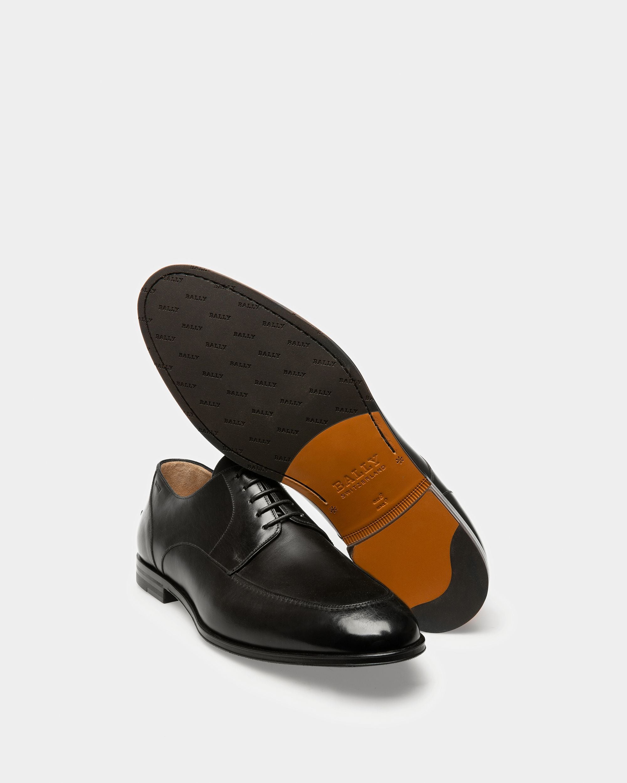 Wedmer Derbies En Cuir Noir - Homme - Bally - 02