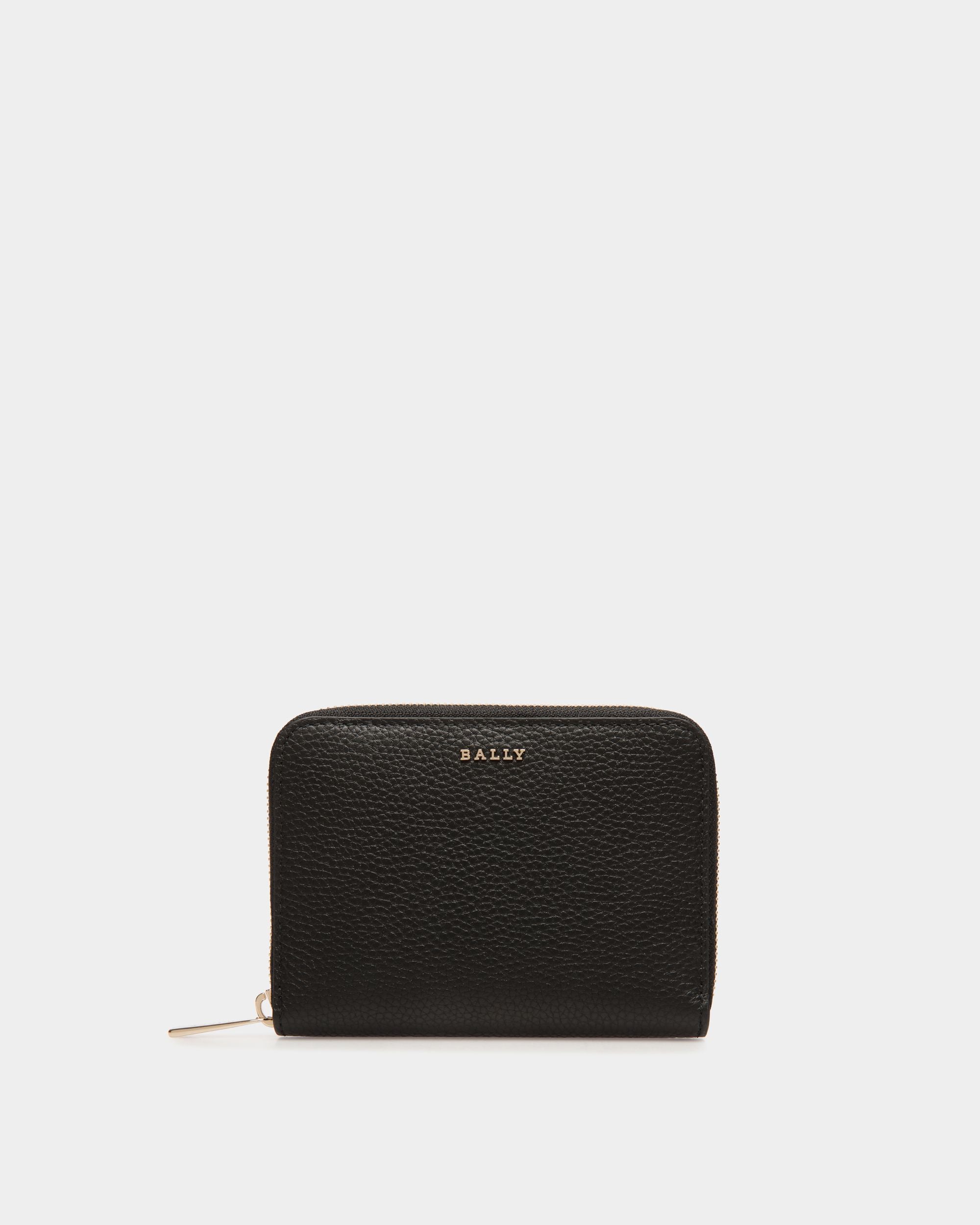 Zip Around Wallet In Black Bovine - Femme - Bally - 01