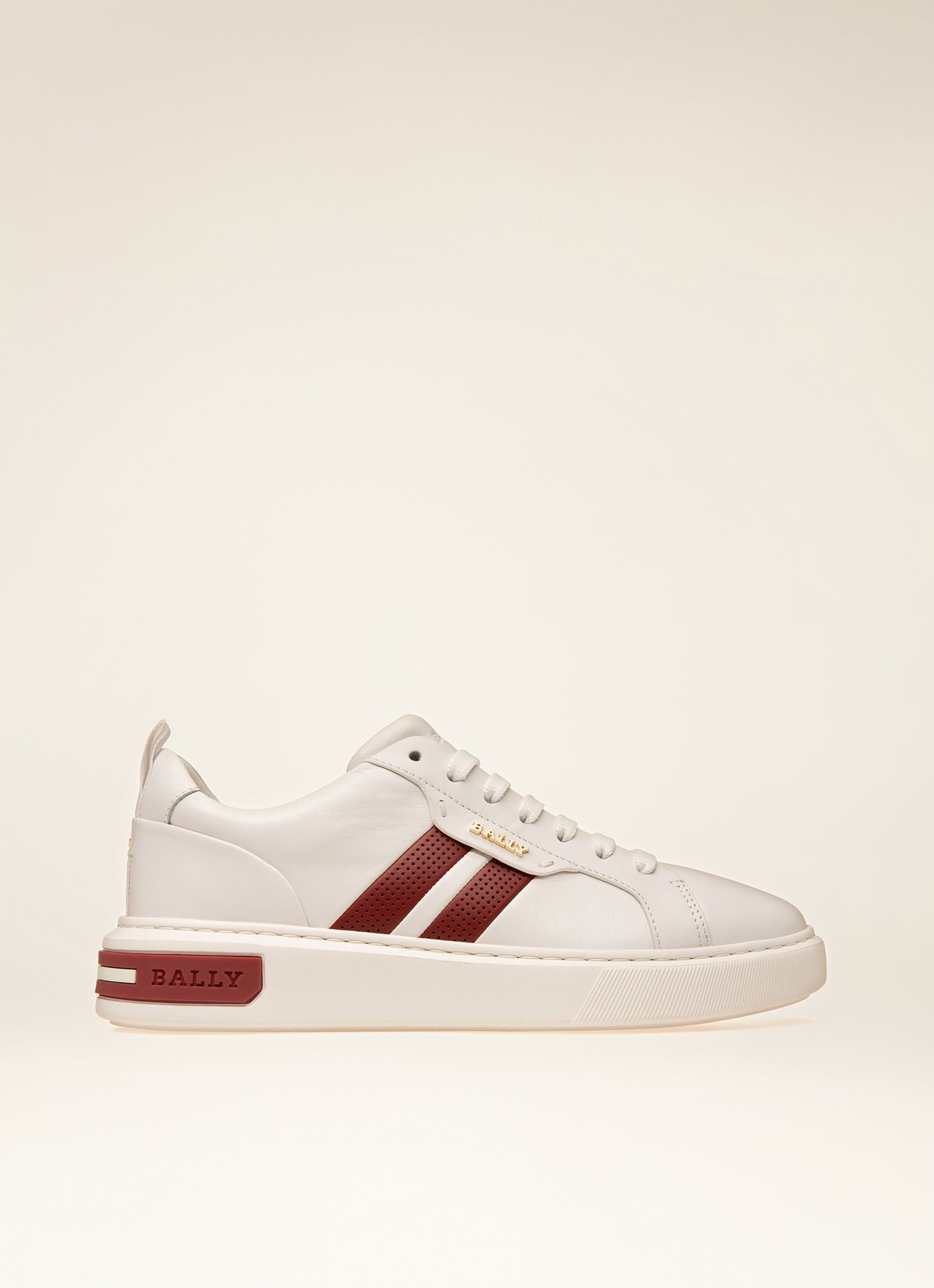 Maxim Sneakers En Cuir Blanc - Femme - Bally - 01