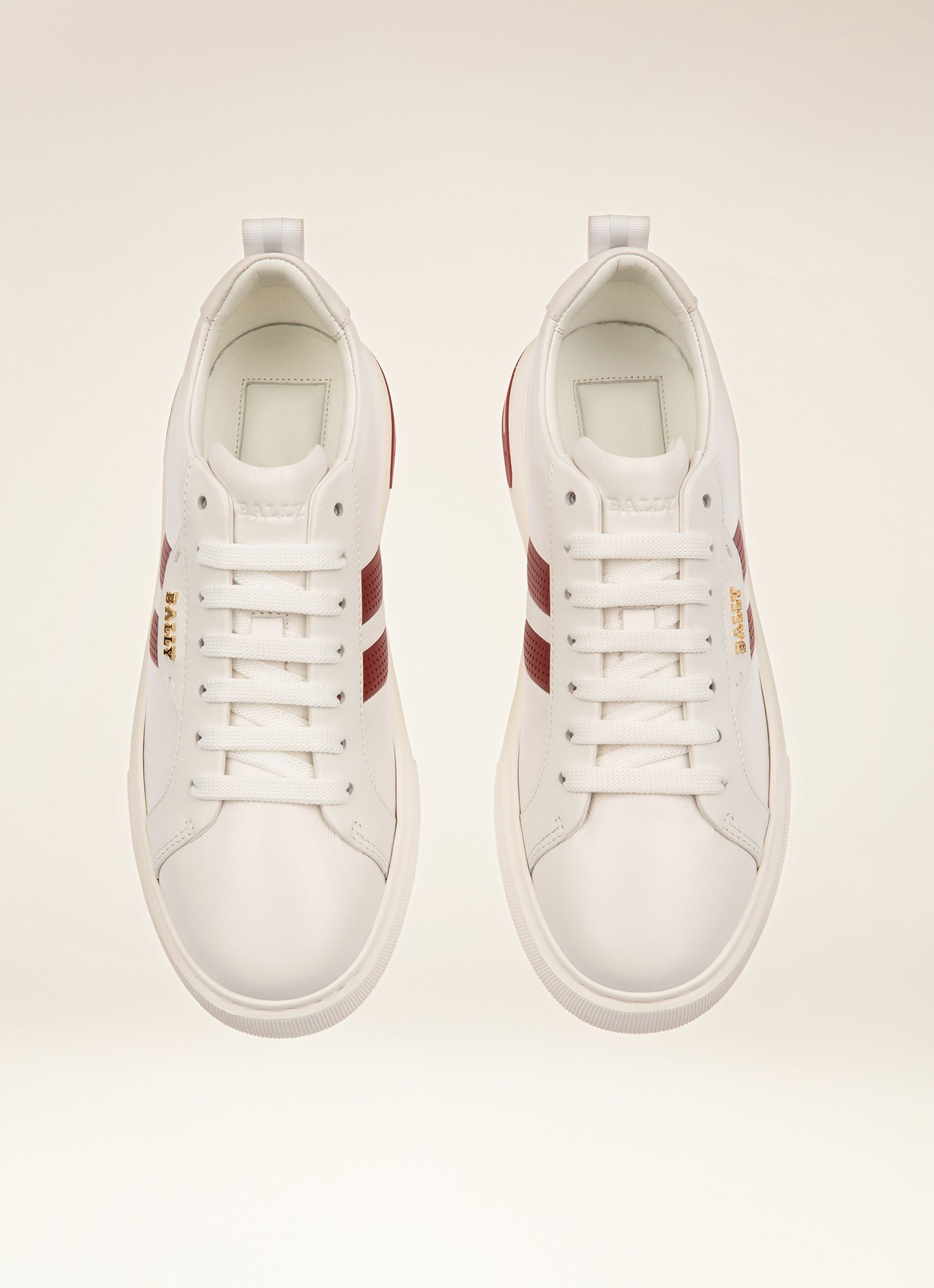 Maxim Sneakers En Cuir Blanc - Femme - Bally - 04