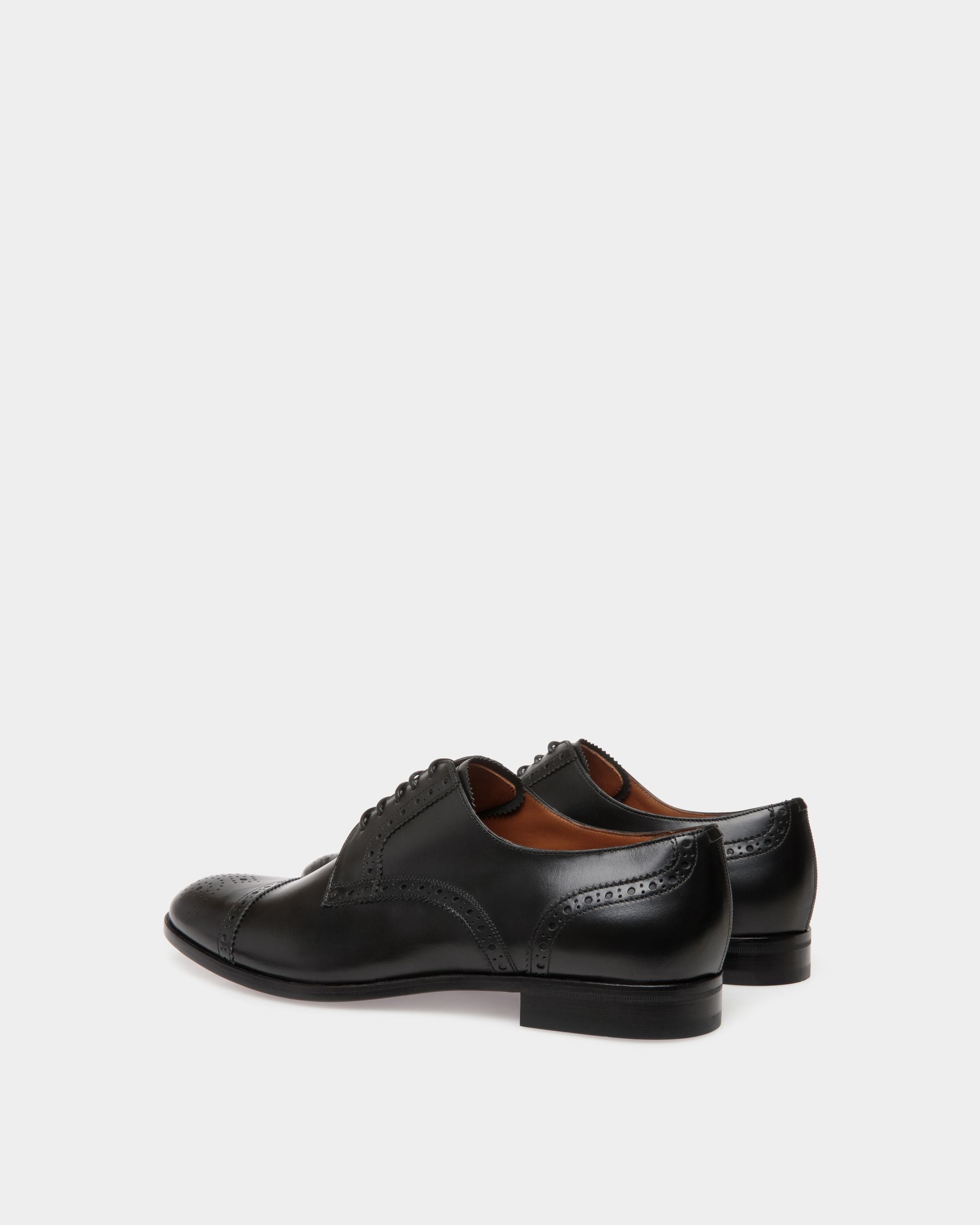 Lace-Ups In Black Leather - Homme - Bally - 03