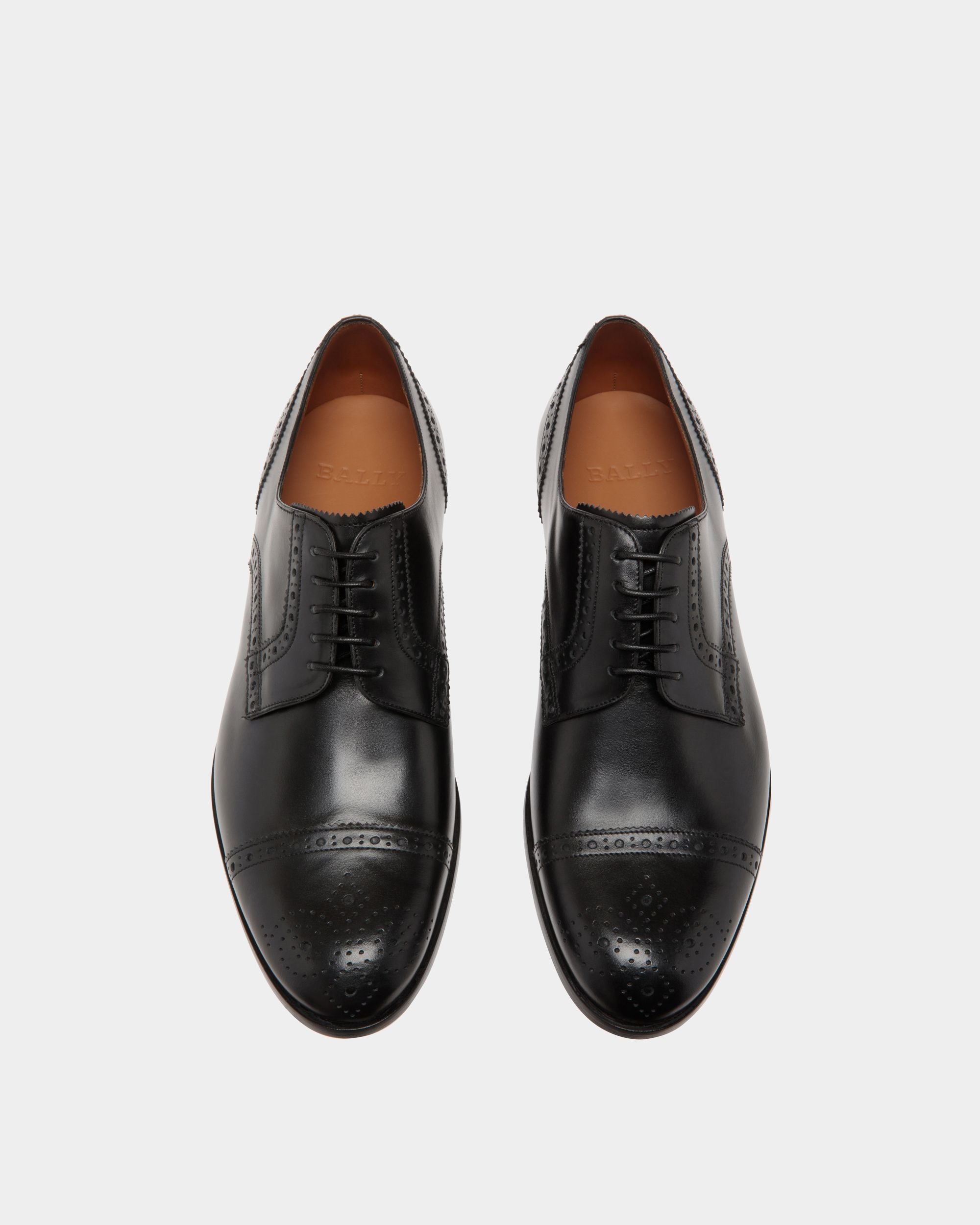 Lace-Ups In Black Leather - Homme - Bally - 04